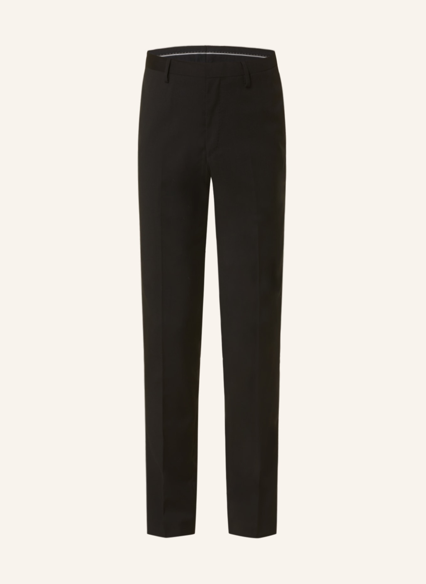 TIGER OF SWEDEN Smokingové kalhoty THULIN Regular Fit, Barva: 050 BLACK (Obrázek 1)