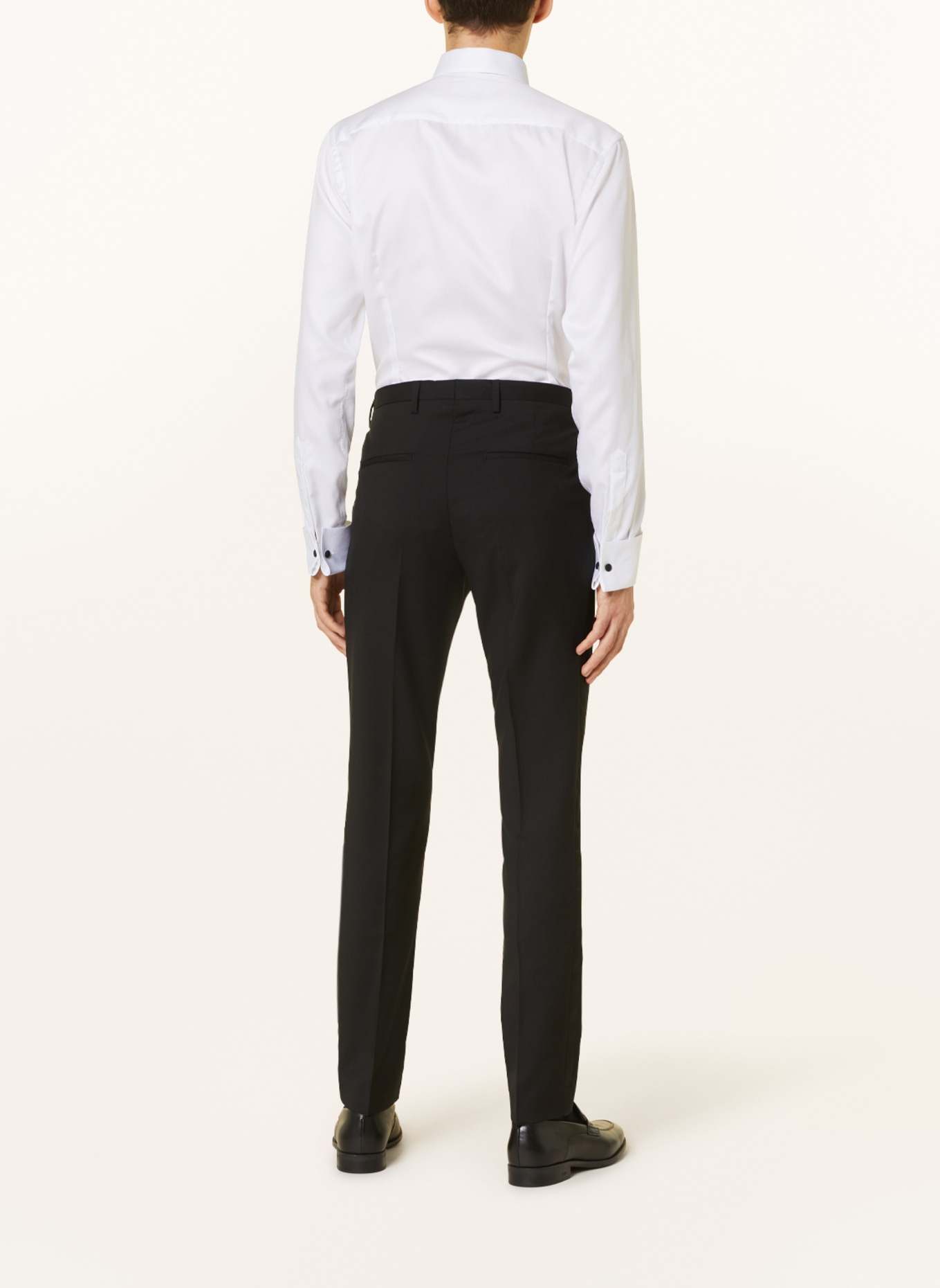 TIGER OF SWEDEN Smokingové kalhoty THULIN Regular Fit, Barva: 050 BLACK (Obrázek 3)