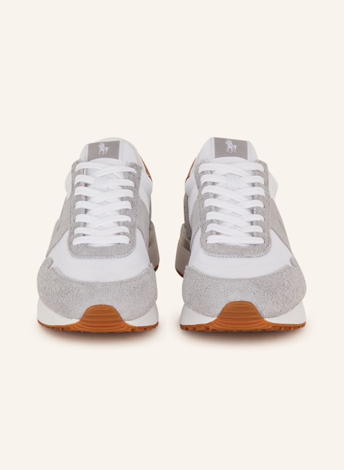 POLO RALPH LAUREN Sneakers, Color: WHITE/ GRAY (Image 3)