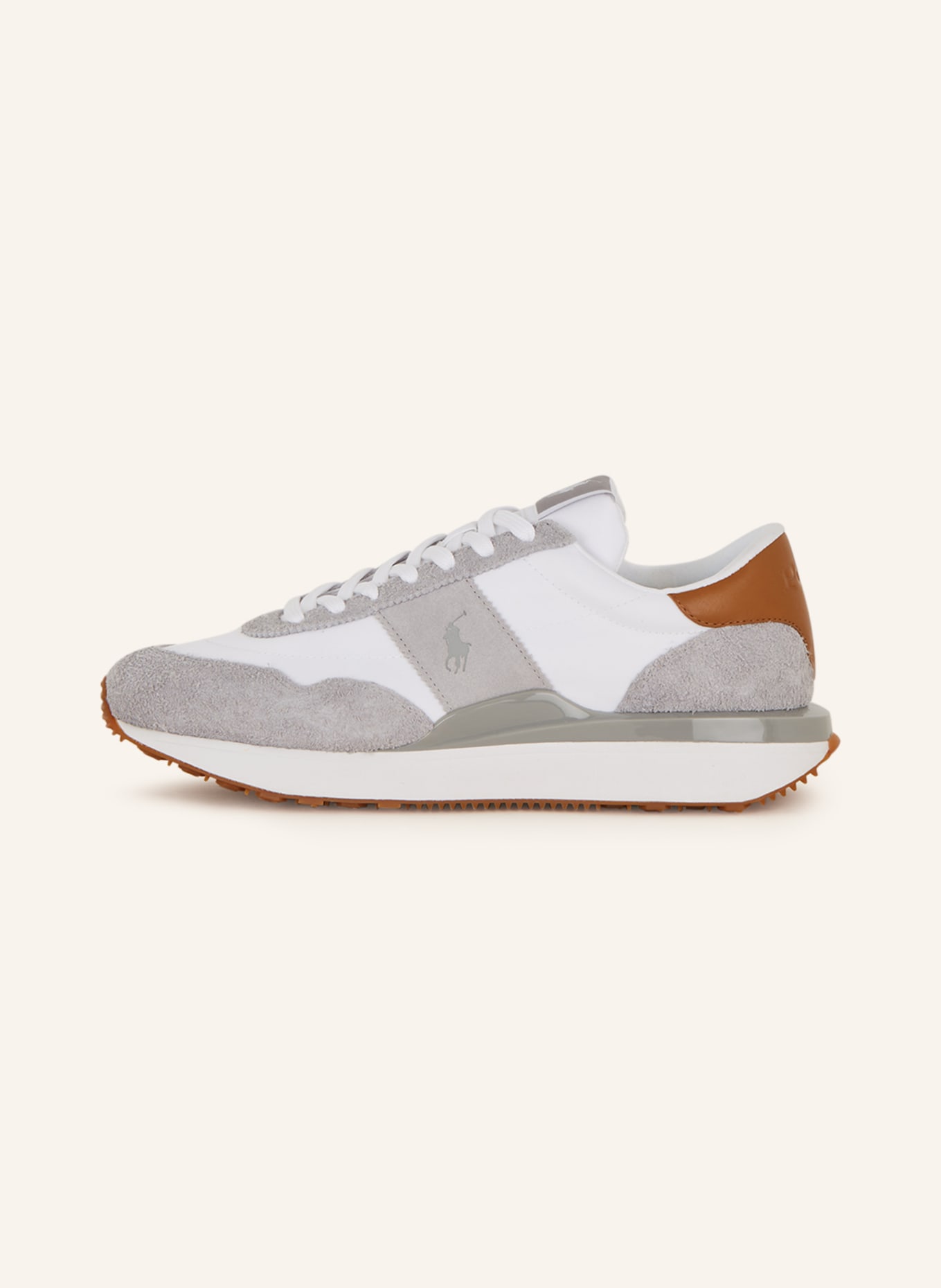 POLO RALPH LAUREN Sneakers, Color: WHITE/ GRAY (Image 4)