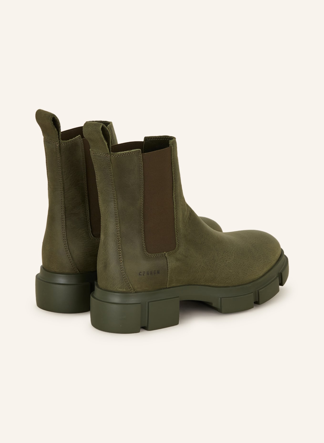 COPENHAGEN Chelsea boots CPH570, Color: KHAKI (Image 2)