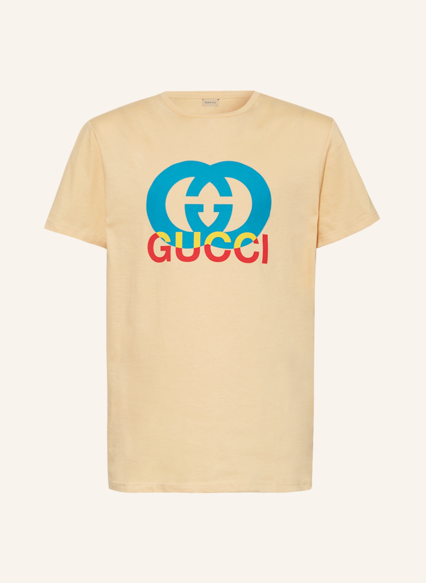 GUCCI T-shirt, Kolor: BEŻOWY (Obrazek 1)