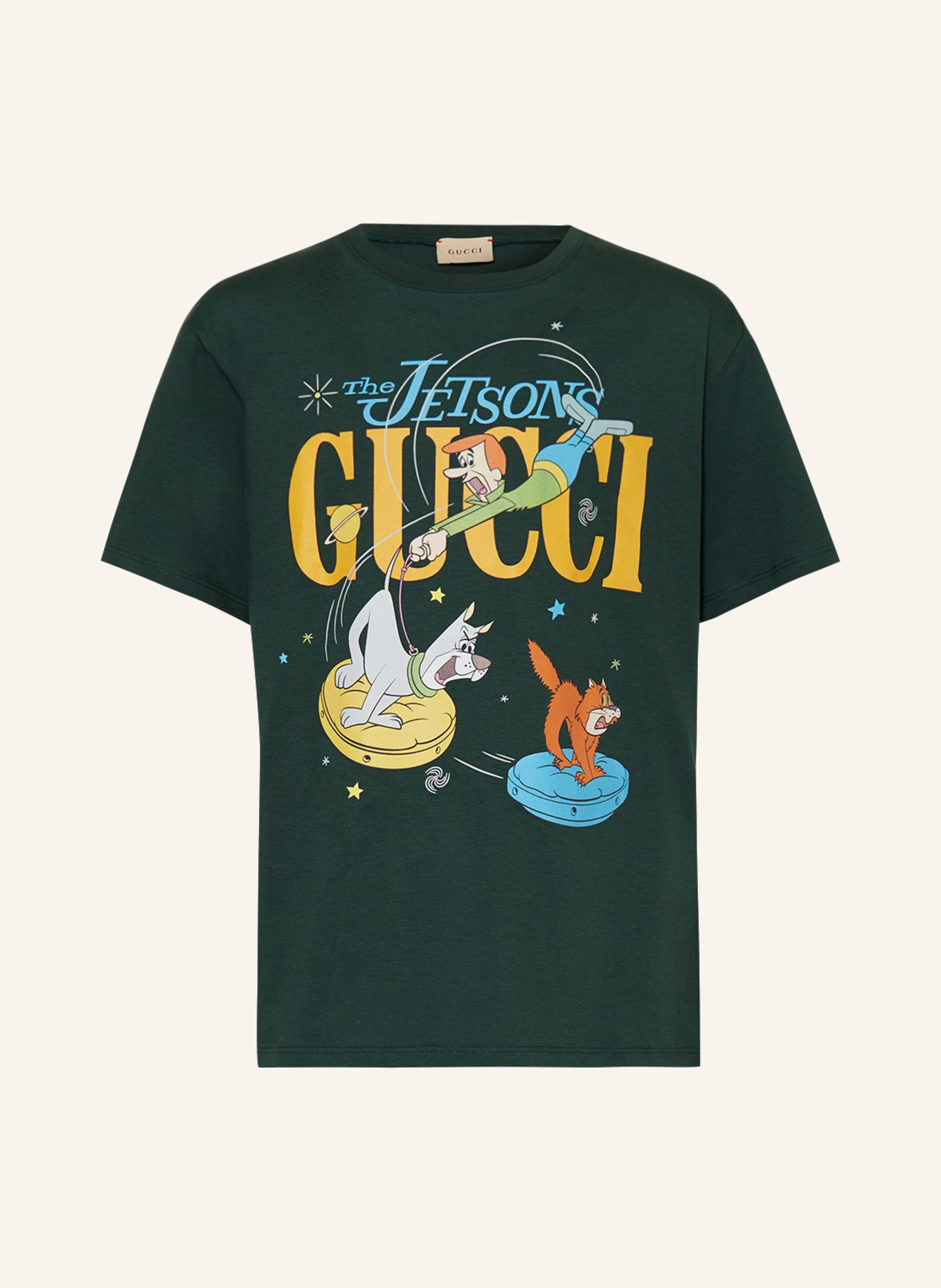 GUCCI T-Shirt, Farbe: GRÜN (Bild 1)
