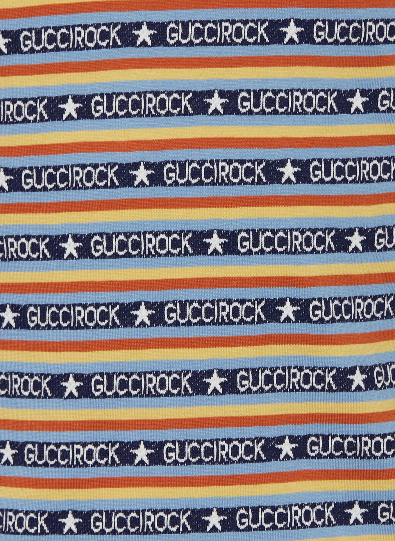 GUCCI Rollkragenshirt, Farbe: BLAU/ HELLBLAU/ DUNKELORANGE (Bild 3)