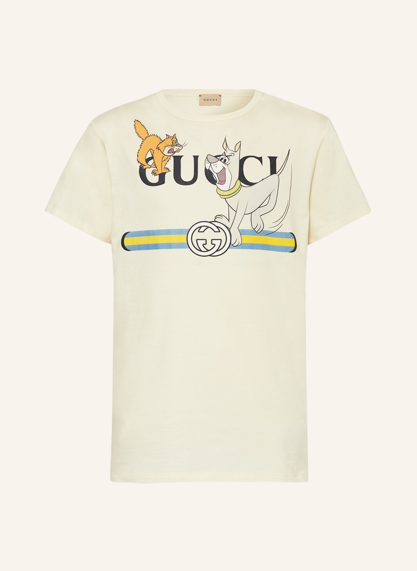 GUCCI T-Shirt, Farbe: HELLGELB (Bild 1)