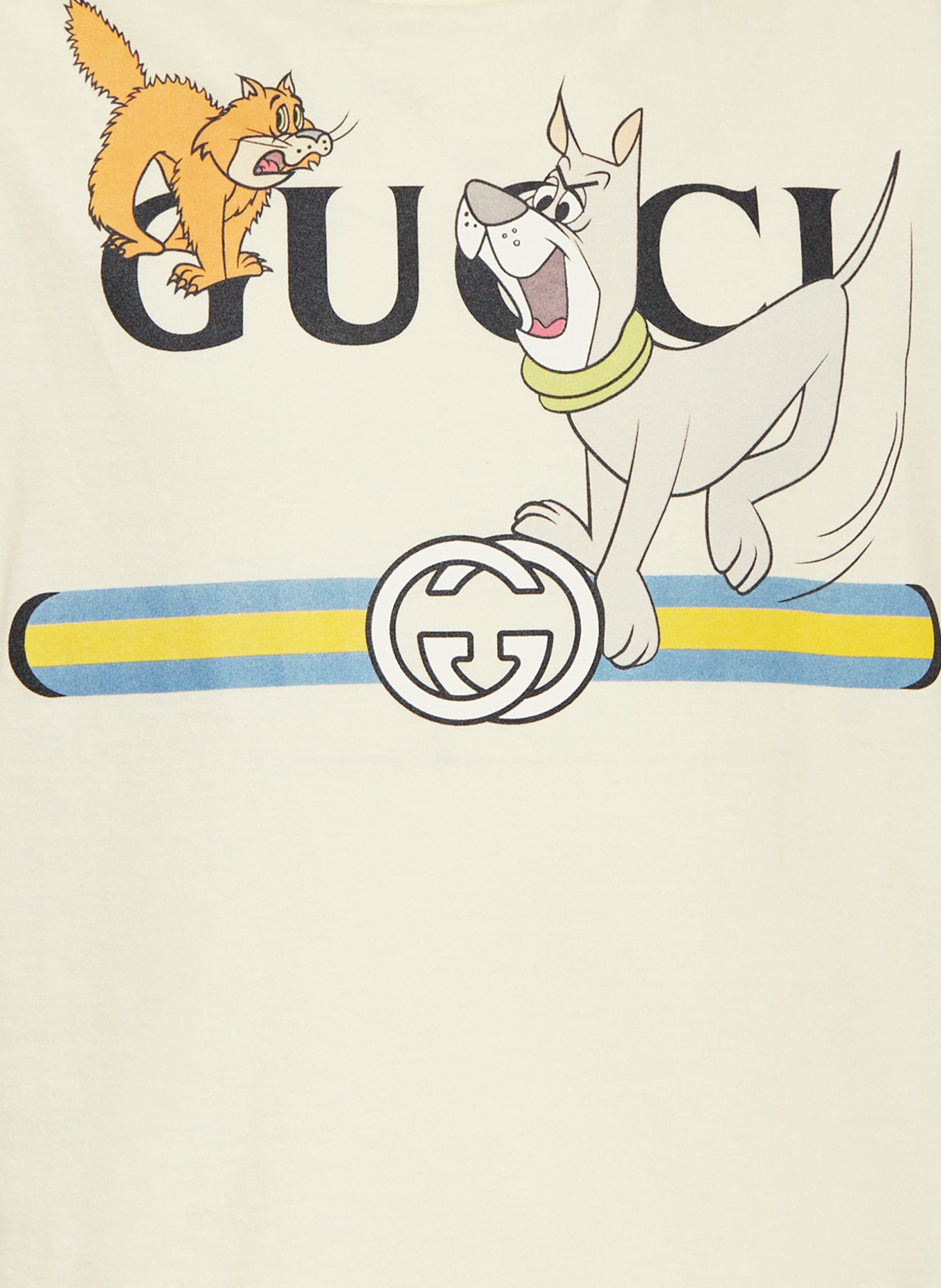 GUCCI T-shirt, Kolor: JASNOŻÓŁTY (Obrazek 3)