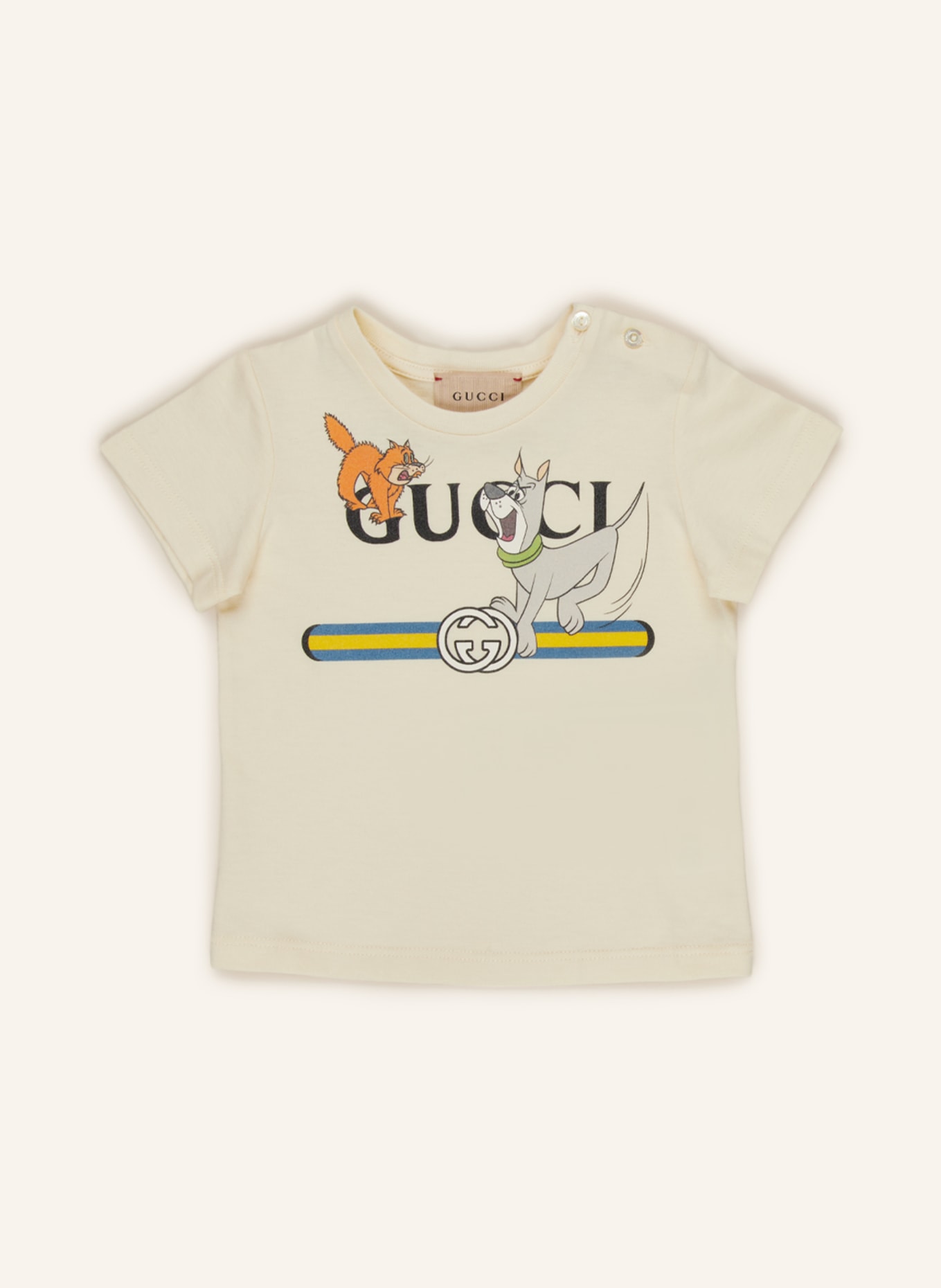 GUCCI T-shirt, Kolor: ECRU (Obrazek 1)