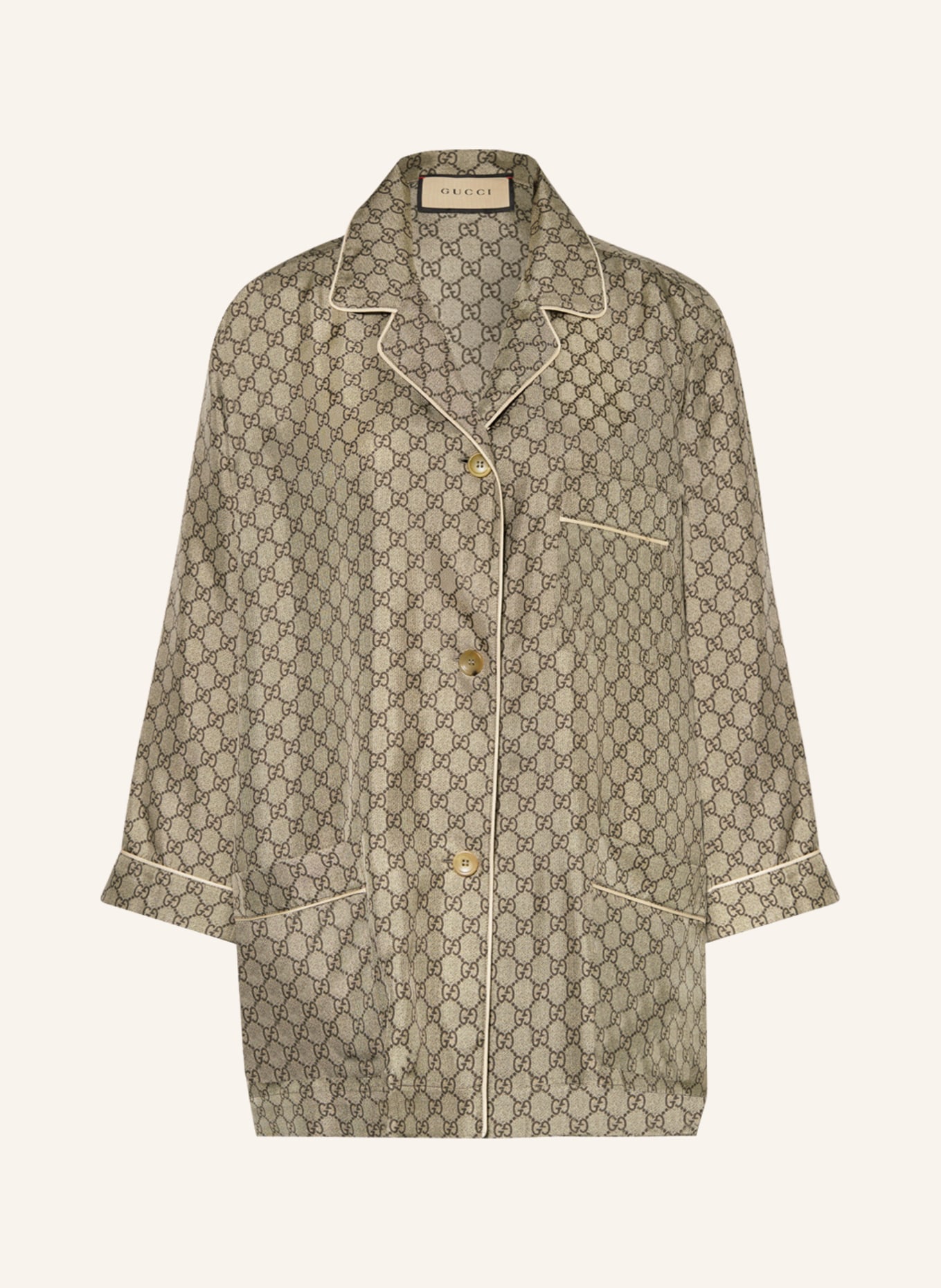 GUCCI Silk blouse, Color: BEIGE (Image 1)