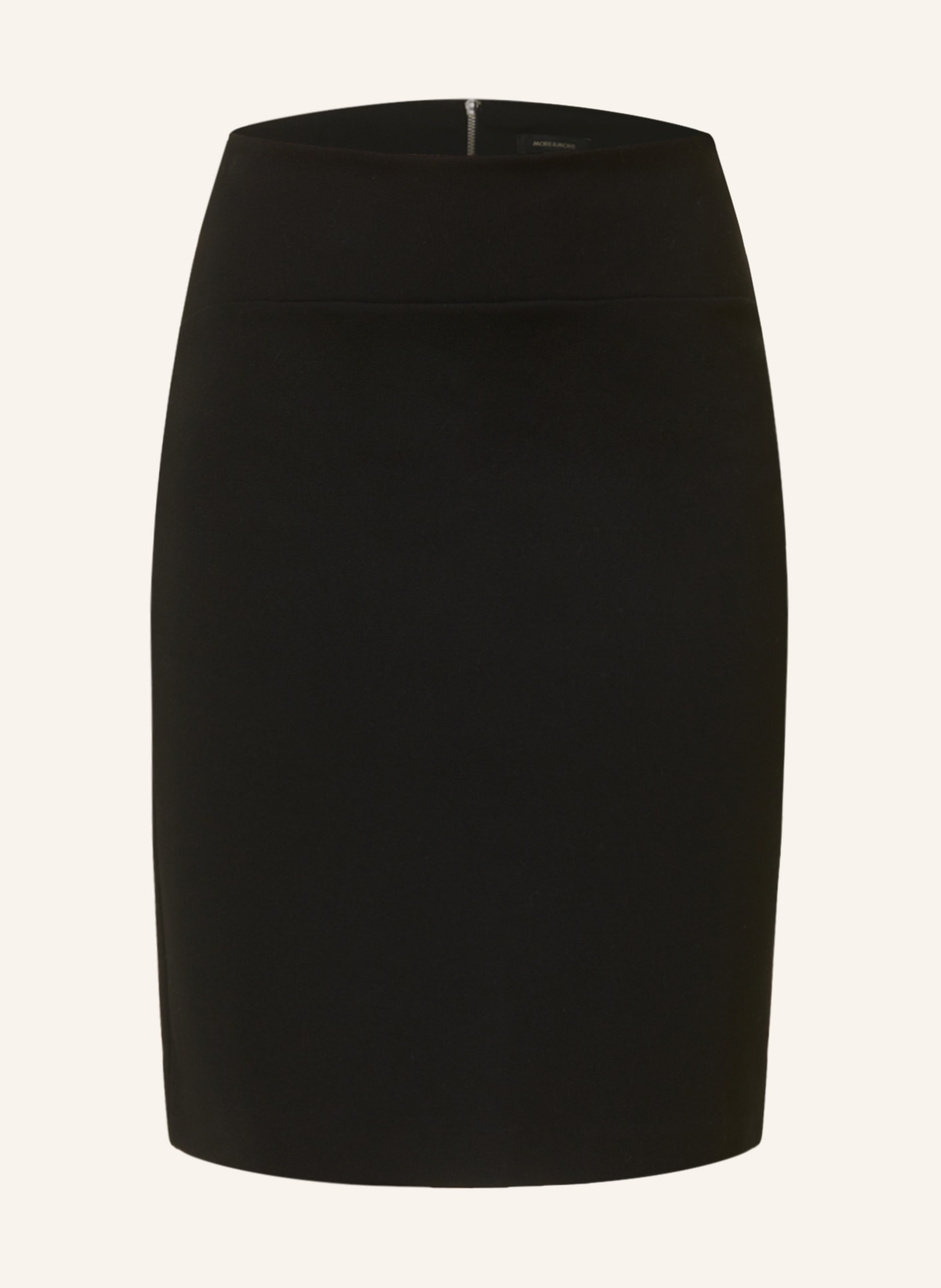 MORE & MORE Jersey skirt, Color: BLACK (Image 1)