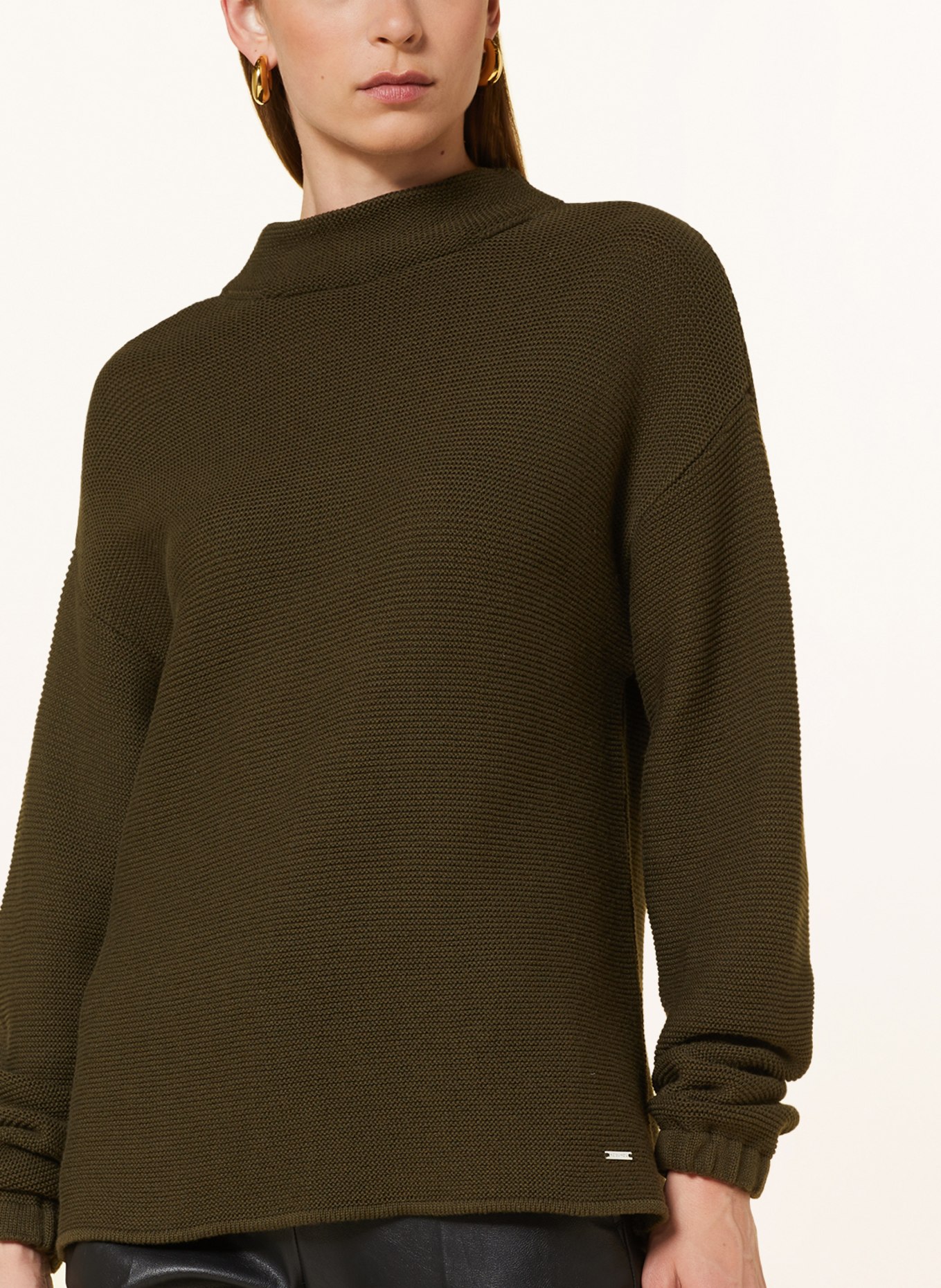 MORE & MORE Pullover, Farbe: KHAKI (Bild 4)