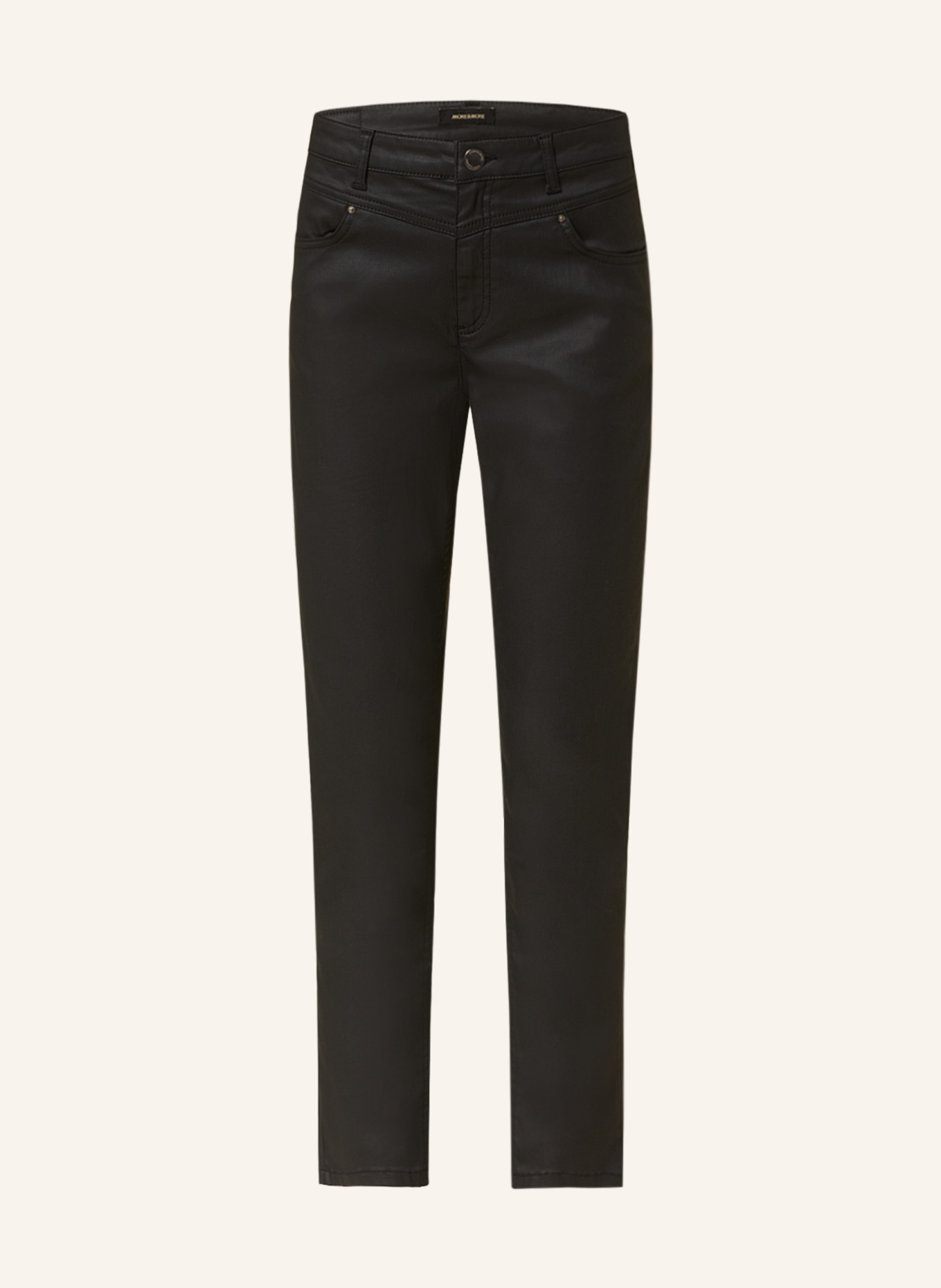 MORE & MORE Skinny Jeans, Farbe: 0790 BLACK (Bild 1)