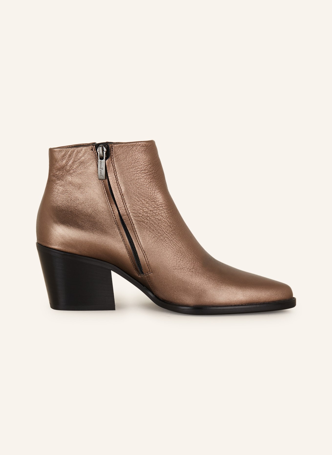 paul green Ankle boots, Color: BROWN (Image 5)