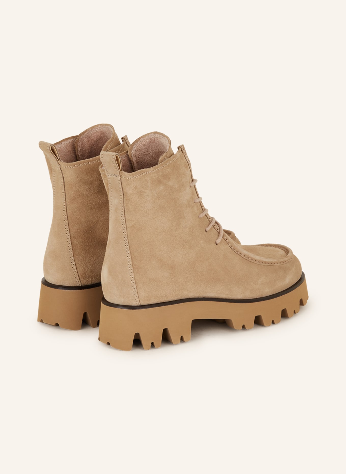 paul green Lace-up boots WALLABY, Color: BEIGE (Image 2)