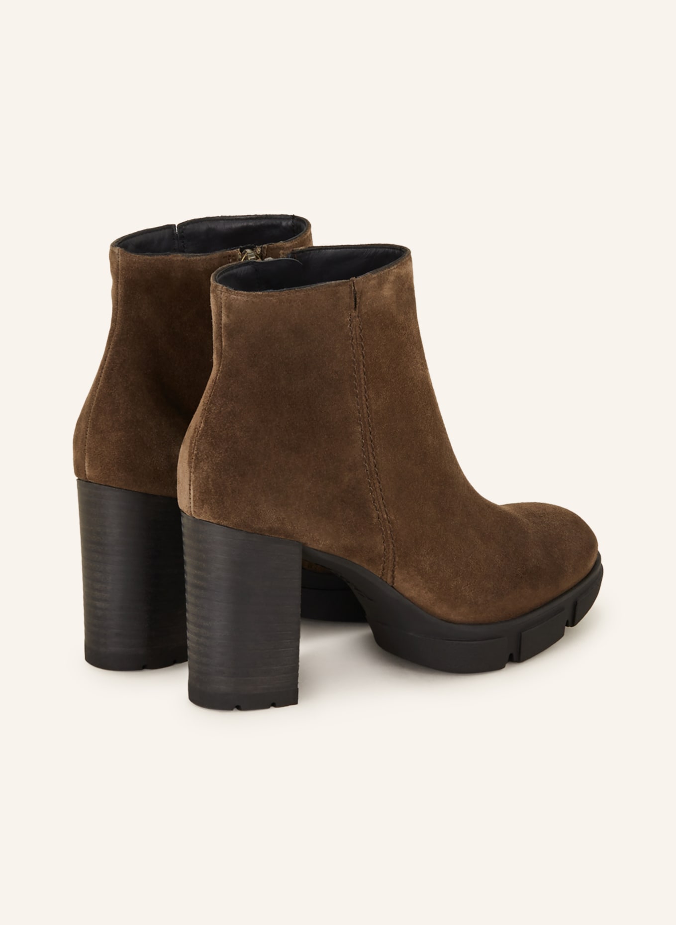 paul green Ankle boots, Color: BROWN (Image 2)