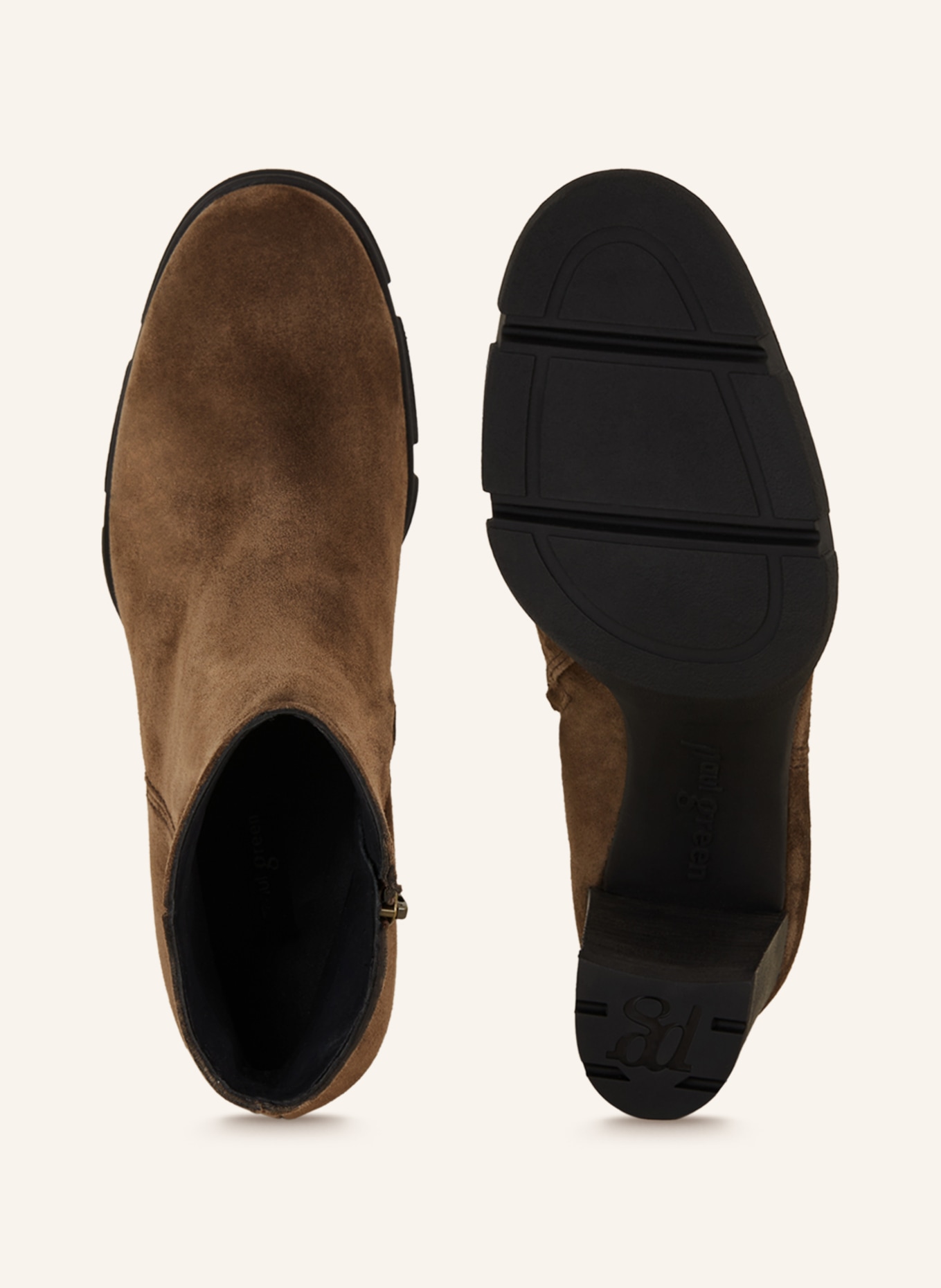 paul green Ankle boots, Color: BROWN (Image 6)