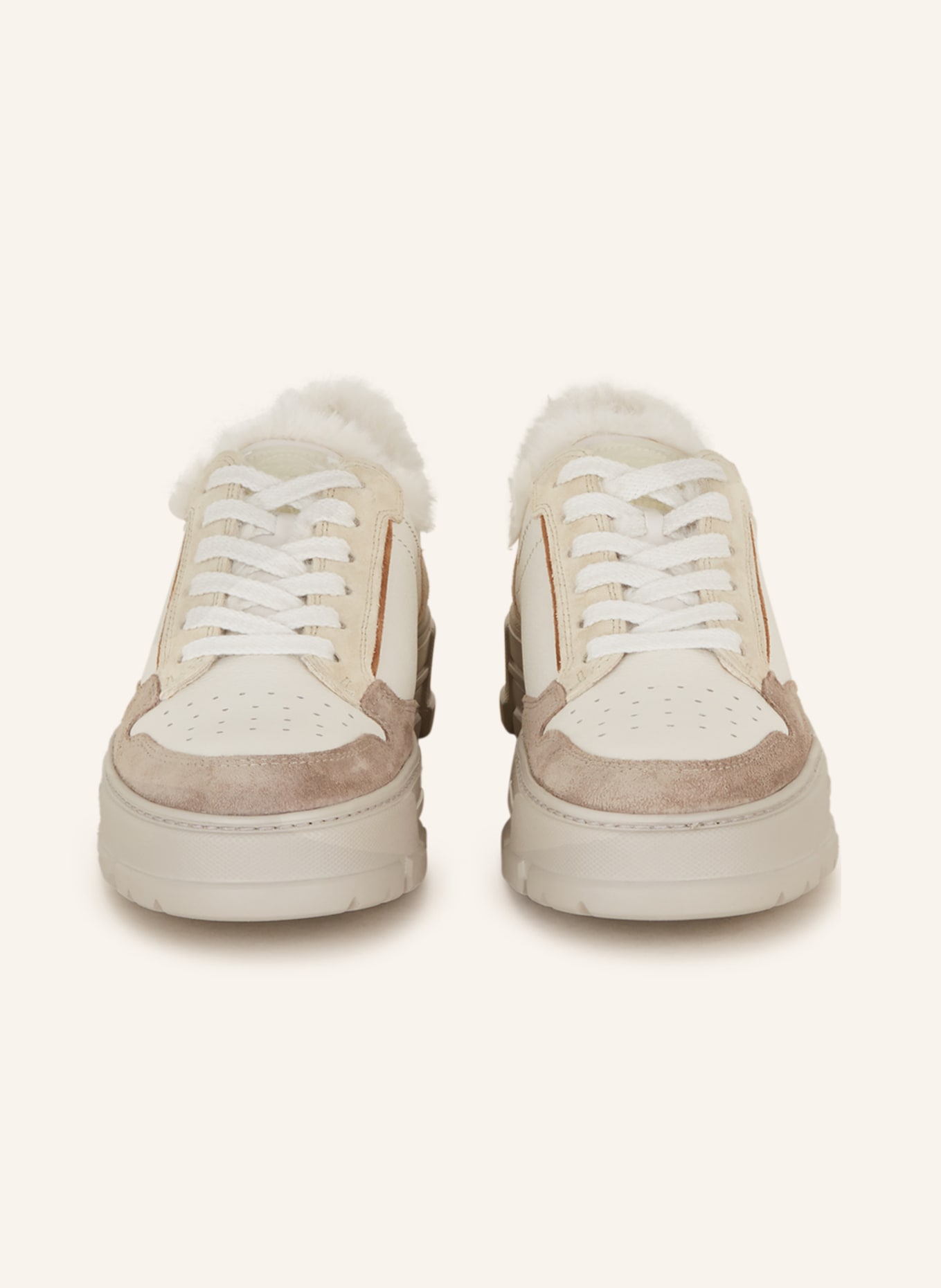 paul green Sneakers, Color: WHITE/ TAUPE/ CREAM (Image 3)