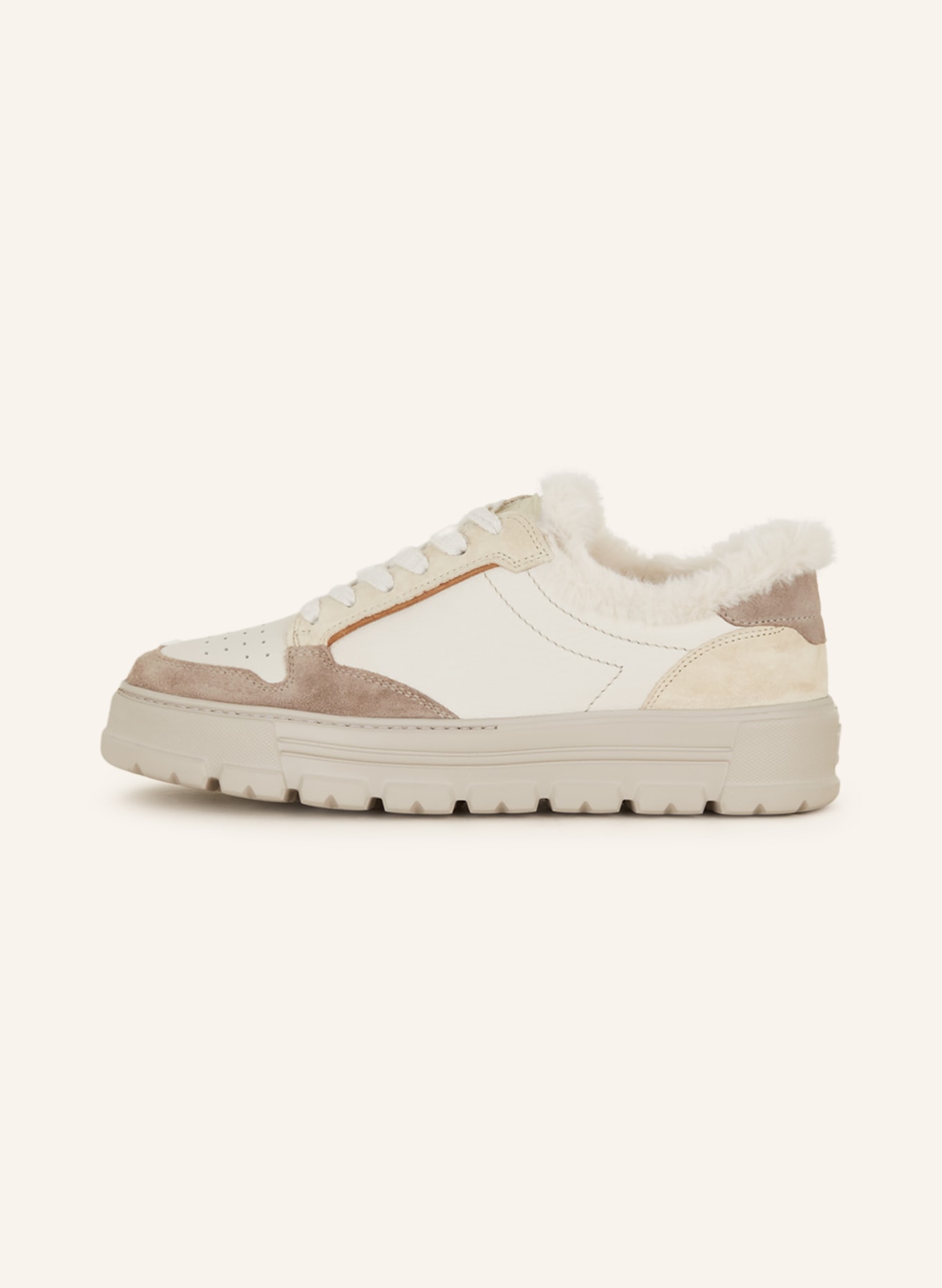 paul green Sneakers, Color: WHITE/ TAUPE/ CREAM (Image 4)