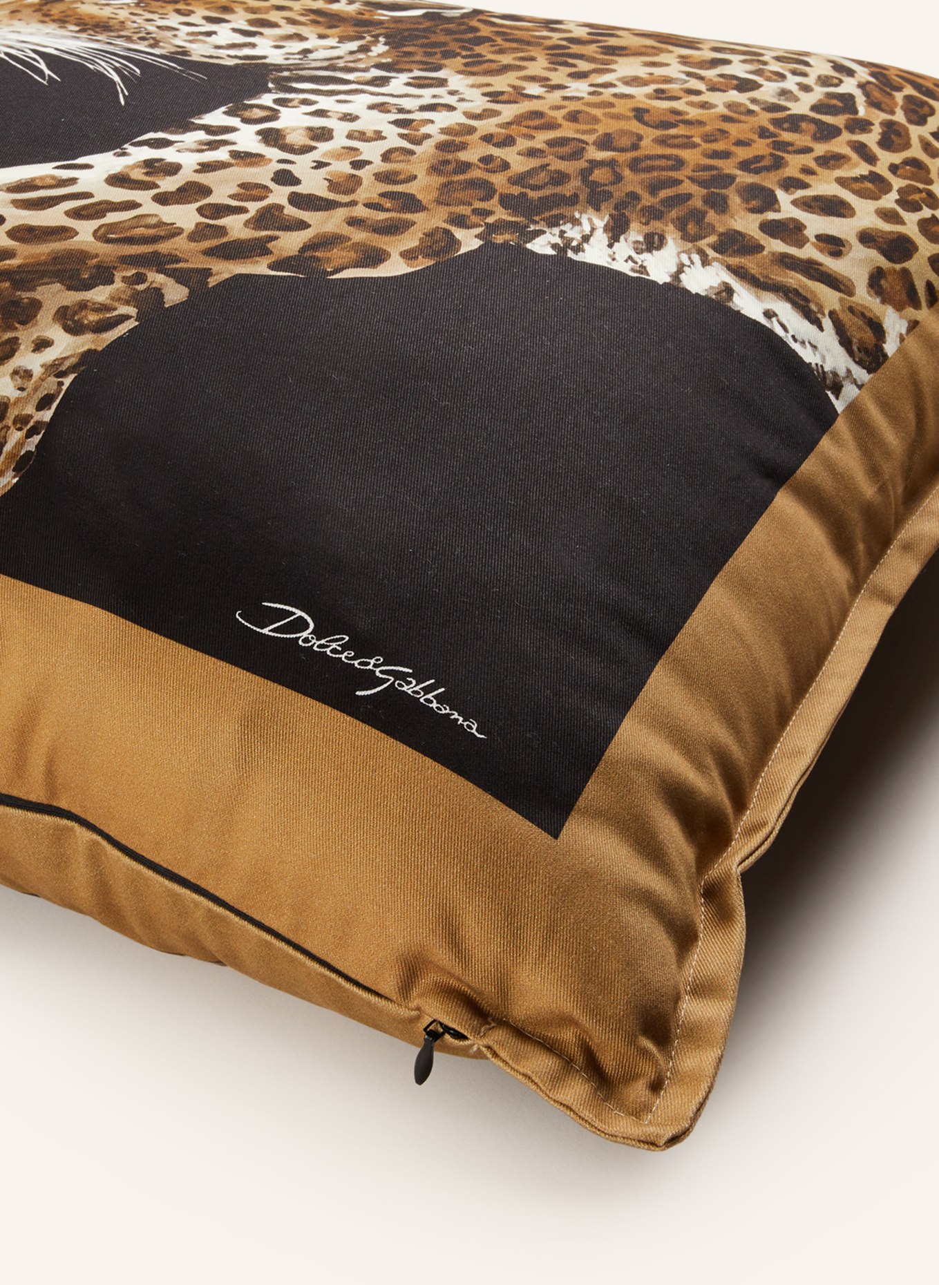 DOLCE & GABBANA CASA Decorative cushion, Color: BLACK/ BROWN/ WHITE (Image 3)