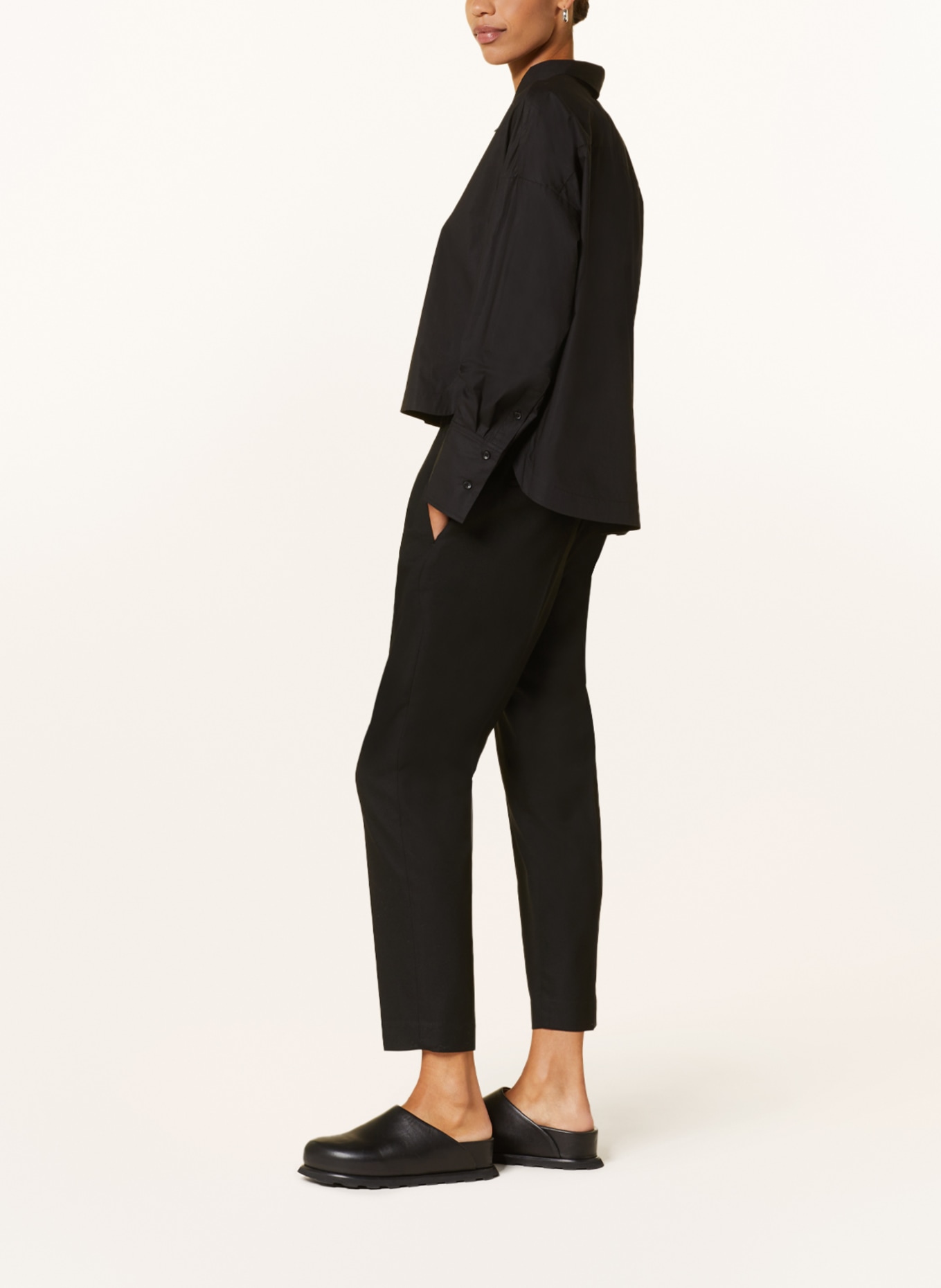 InWear 7/8 trousers WAIIW, Color: BLACK (Image 4)