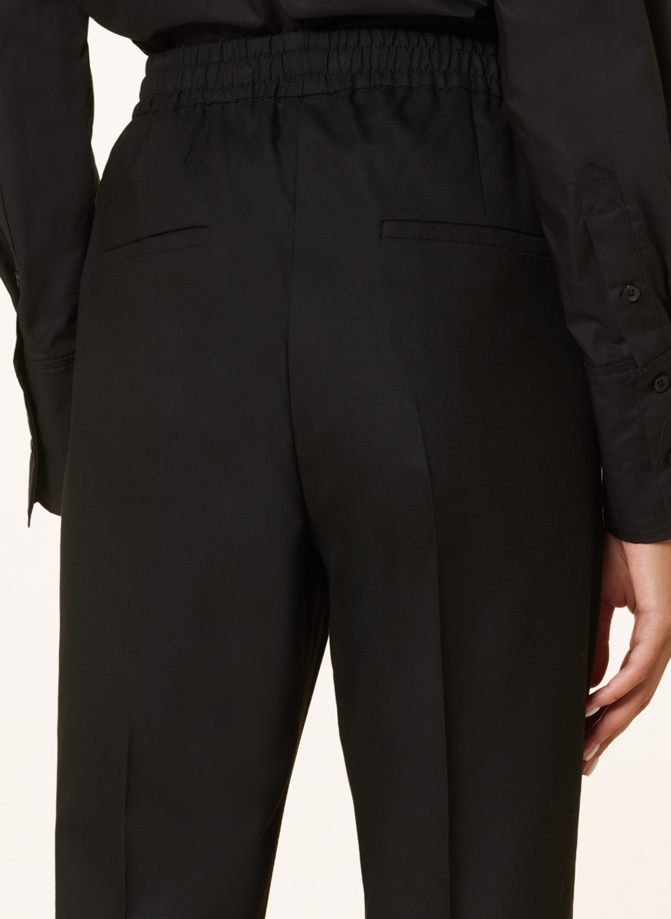 InWear 7/8 trousers WAIIW, Color: BLACK (Image 5)