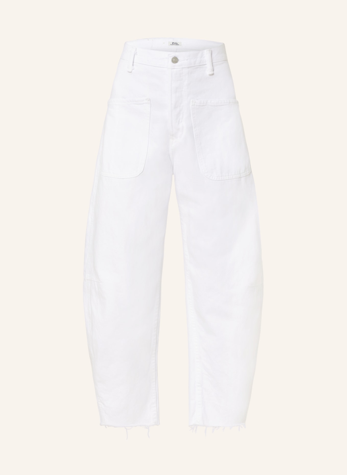 POLO RALPH LAUREN 7/8 jeans, Color: WHITE (Image 1)