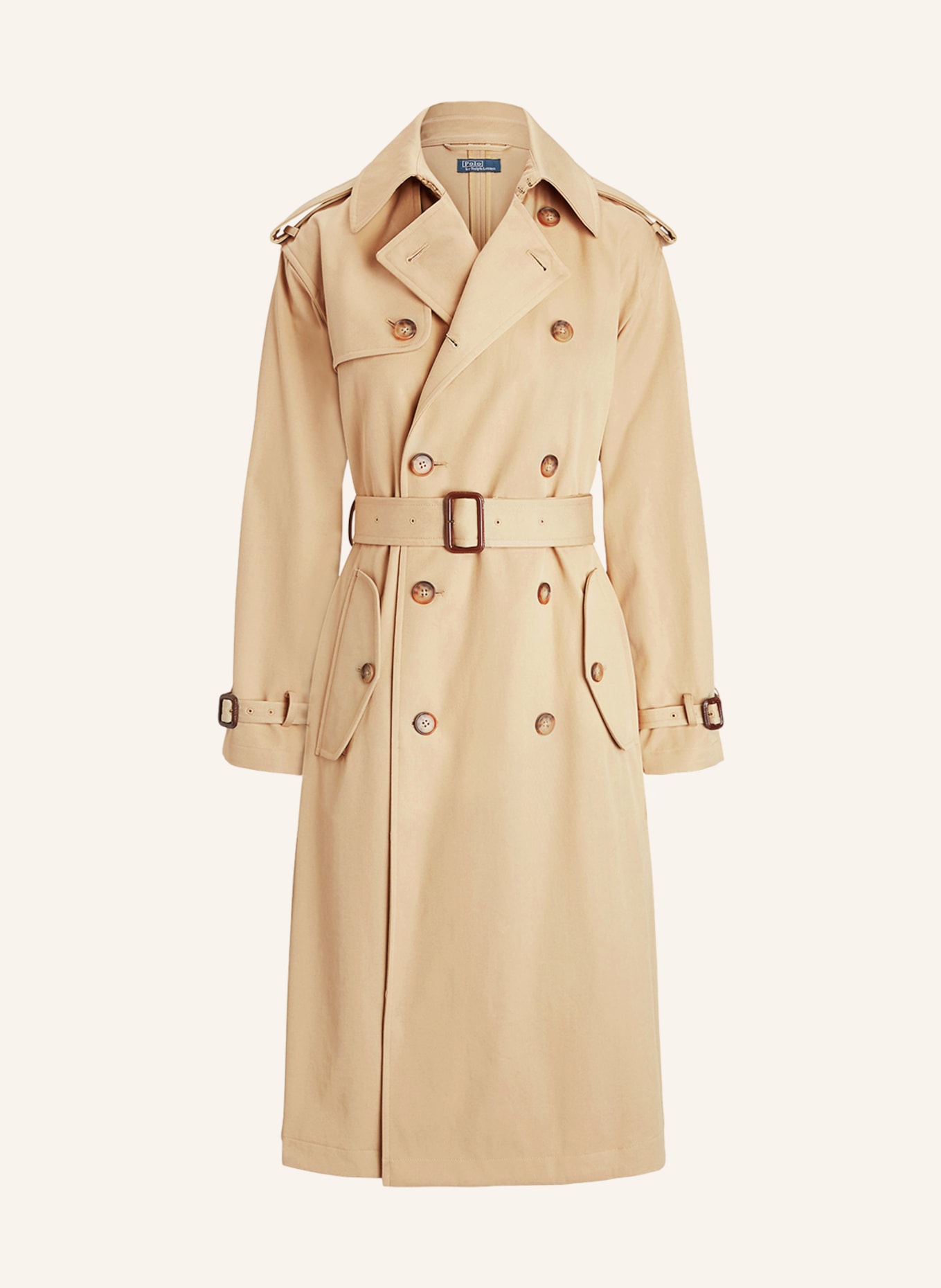 POLO RALPH LAUREN Trench coat, Color: BEIGE (Image 1)