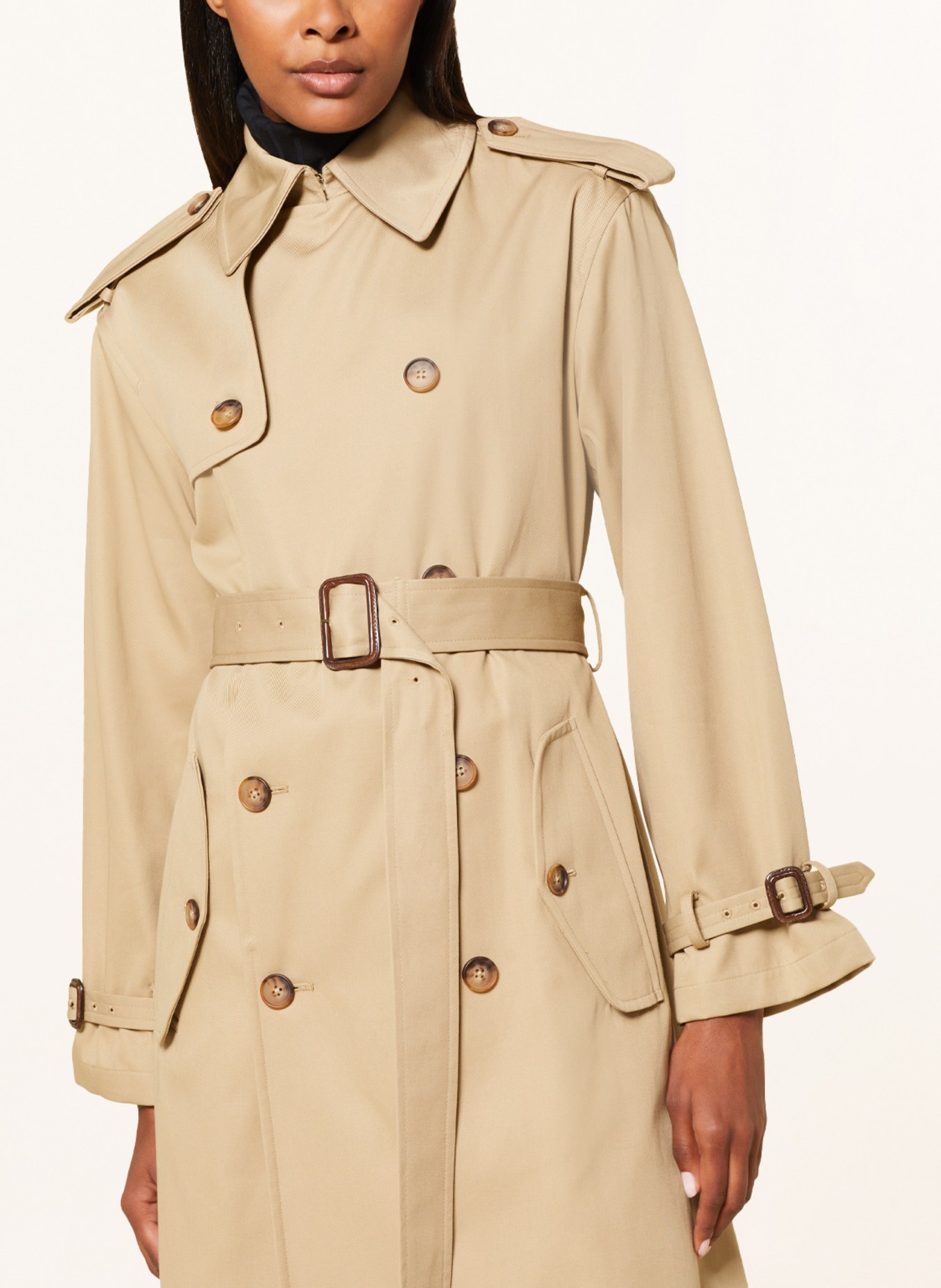 POLO RALPH LAUREN Trench coat, Color: BEIGE (Image 4)