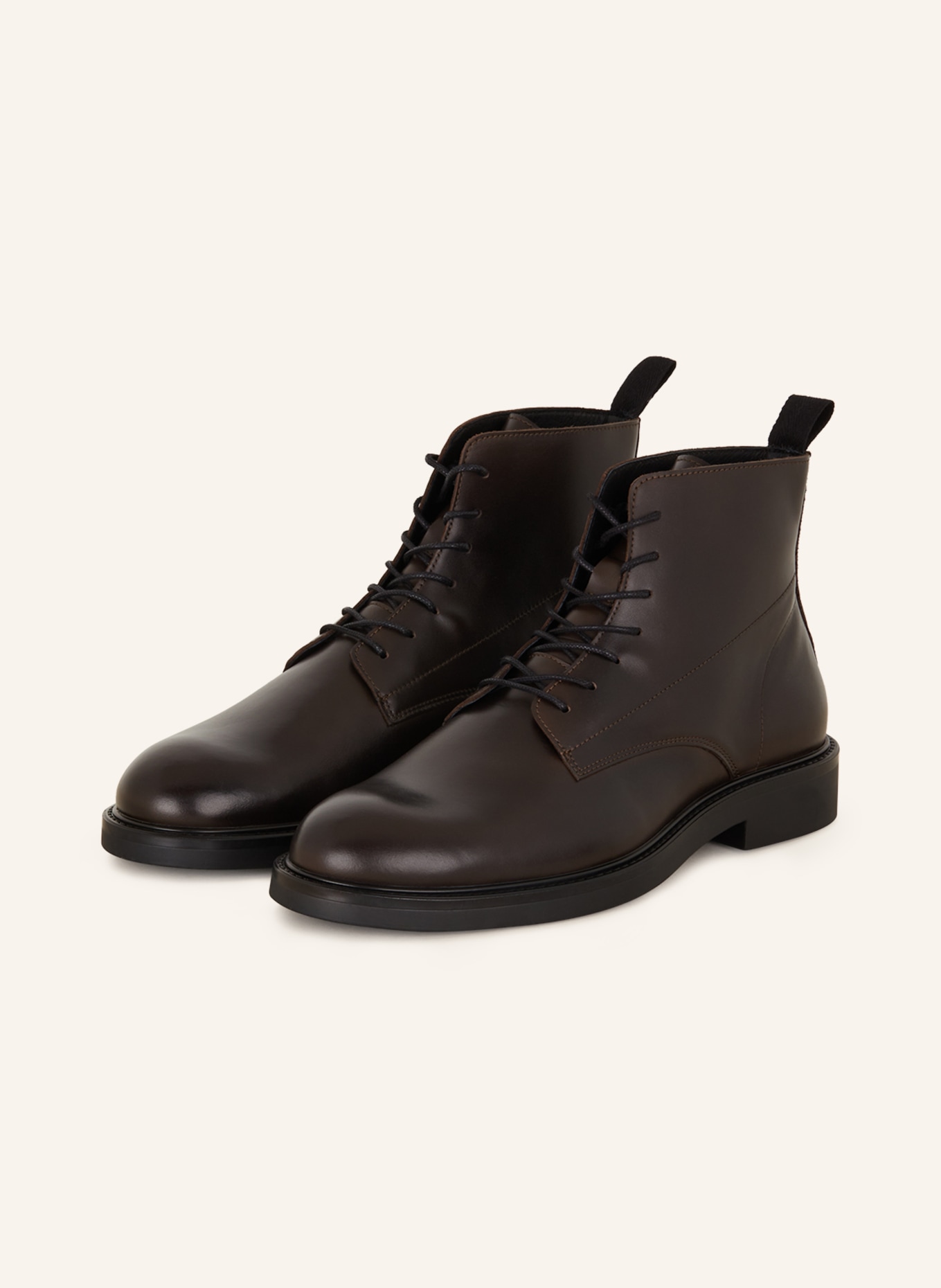 PAUL Lace-up boots, Color: DARK BROWN (Image 1)