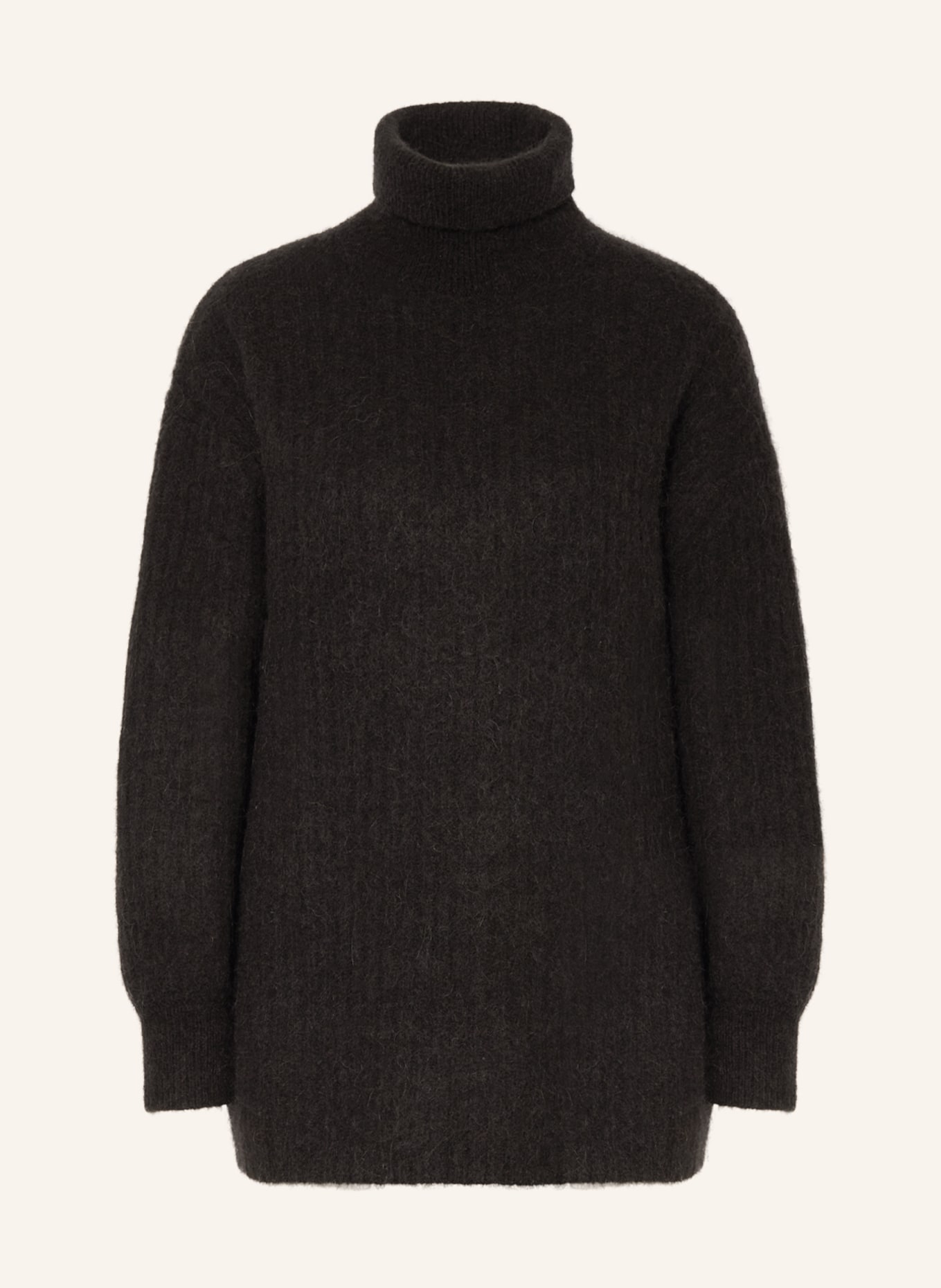 MSCH COPENHAGEN Oversized turtleneck sweater MSCHELISIA NENAYA, Color: BLACK (Image 1)