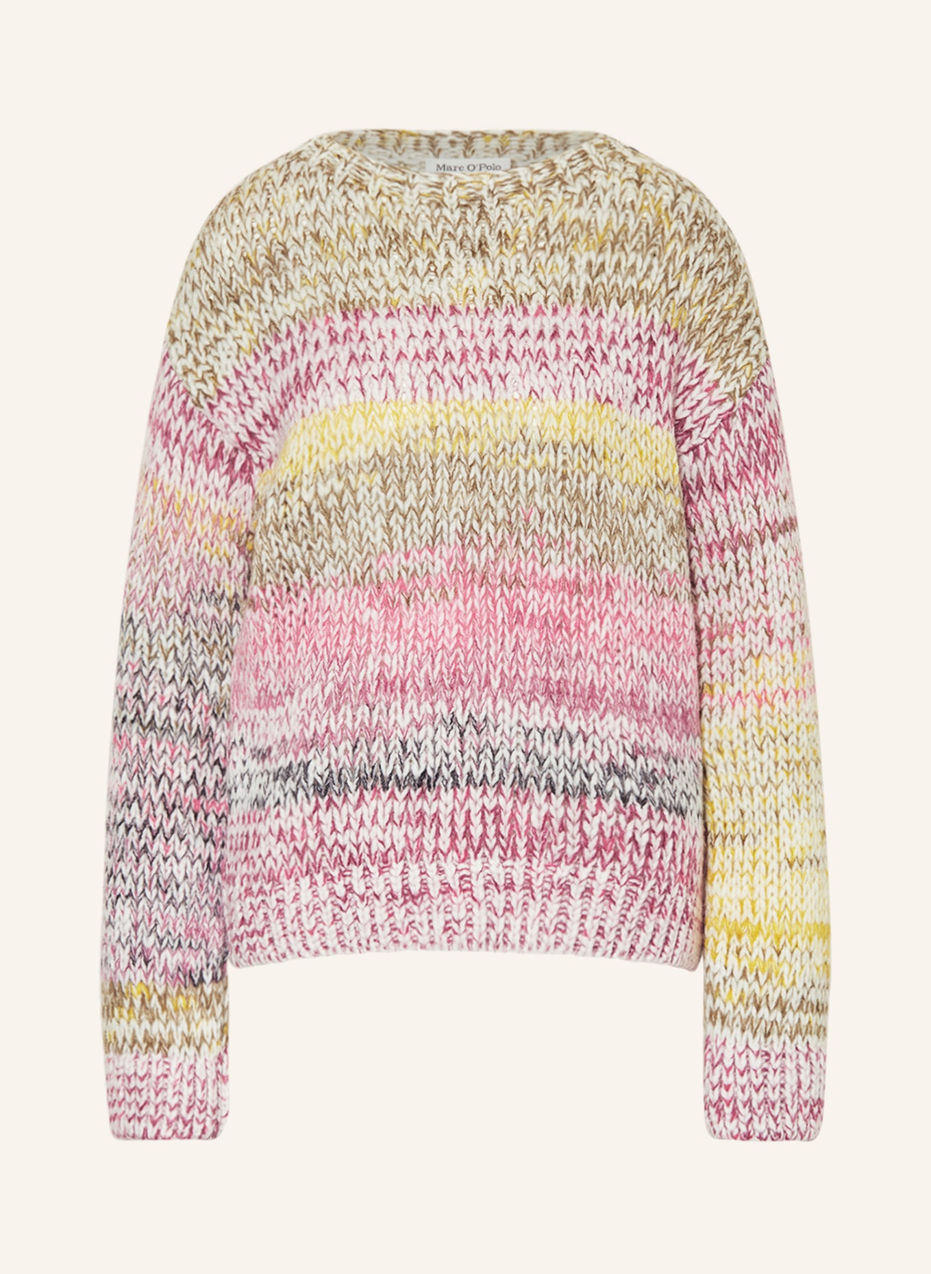 Marc O'Polo Sweater, Color: YELLOW/ OLIVE/ FUCHSIA (Image 1)