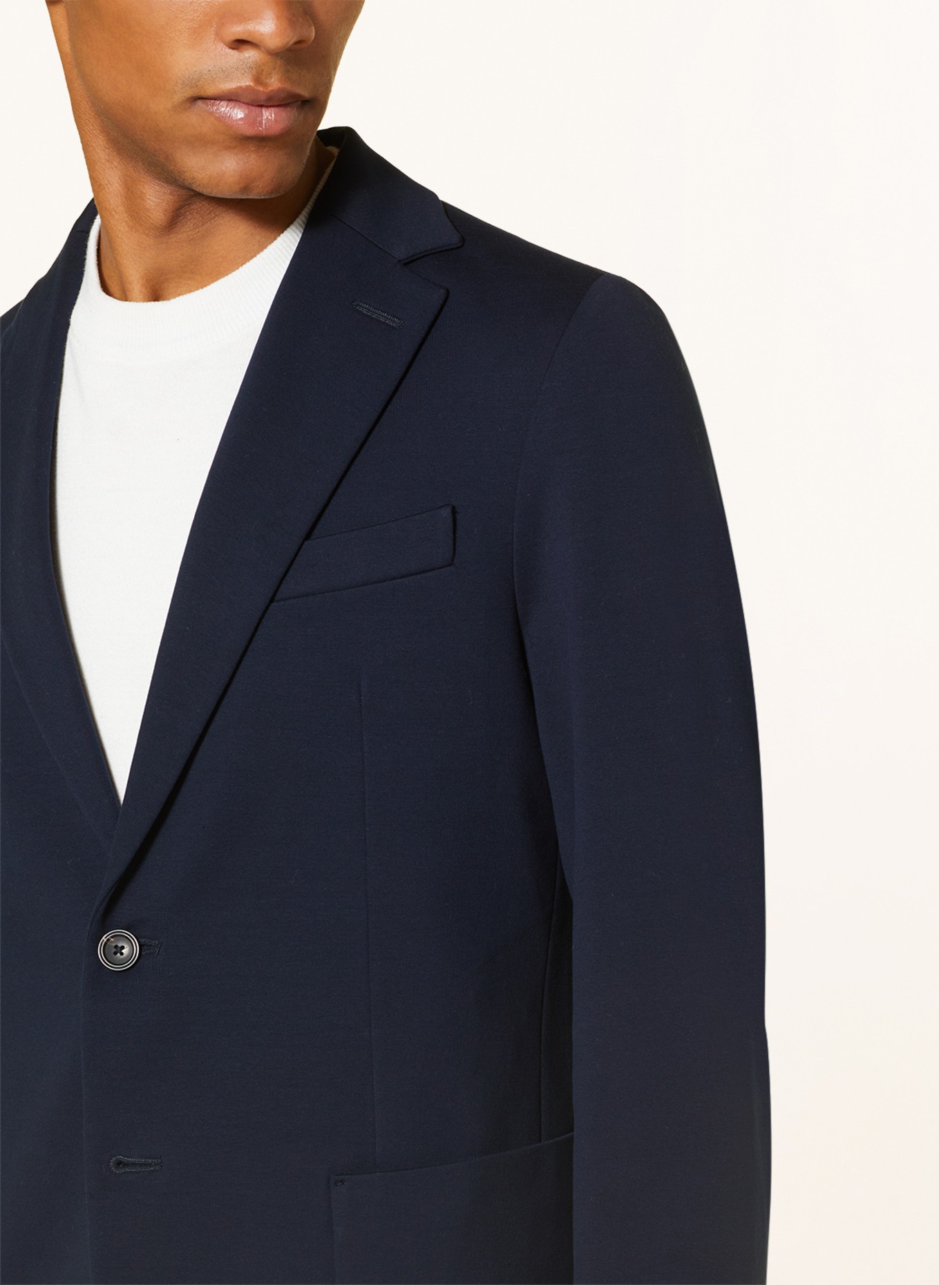 CIRCOLO 1901 Suit jacket extra slim fit made of jersey, Color: 447 Blu Navy (Image 5)
