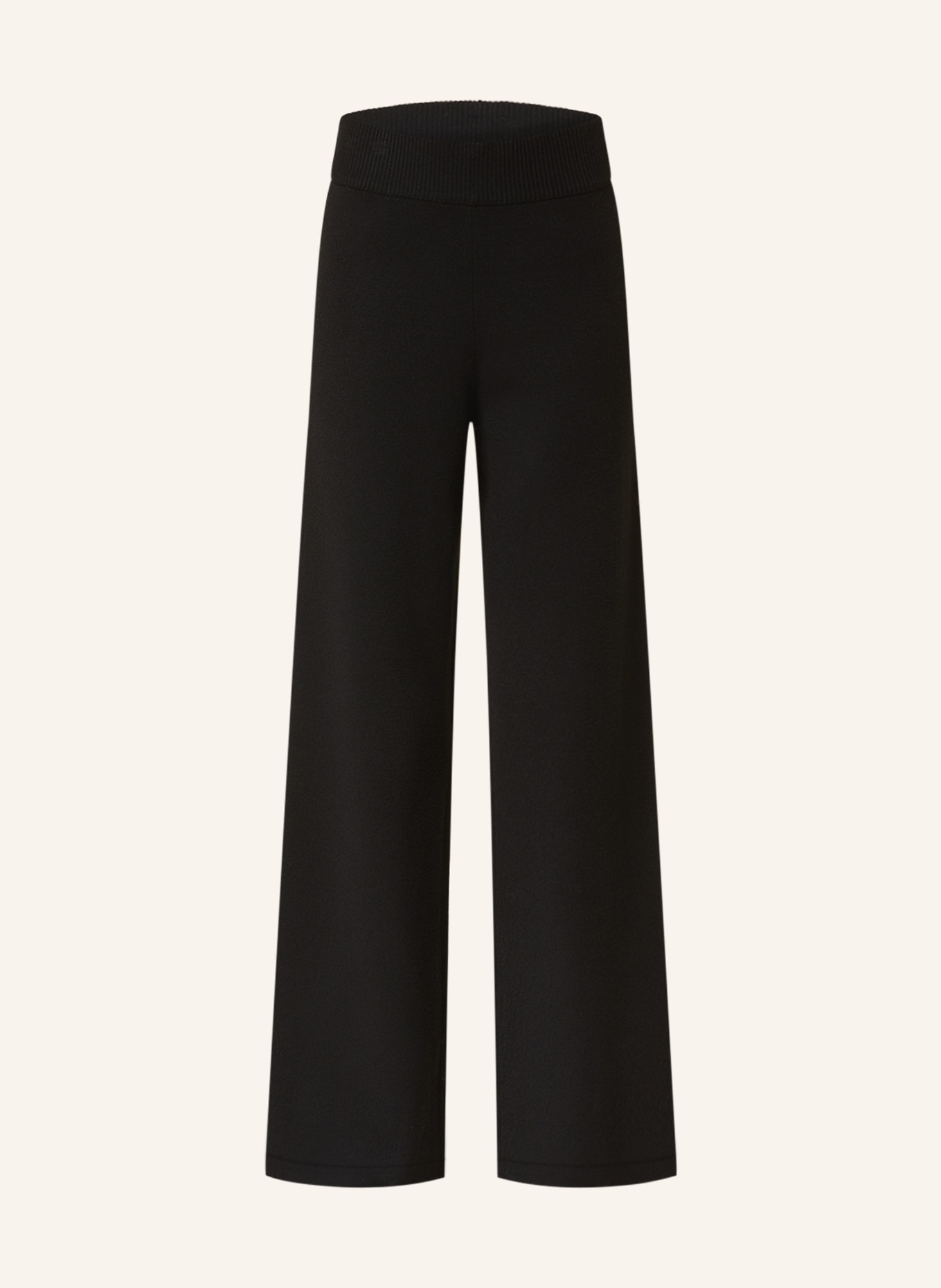 MSCH COPENHAGEN Knit trousers MSCHREGITTA RACHELLE, Color: BLACK (Image 1)