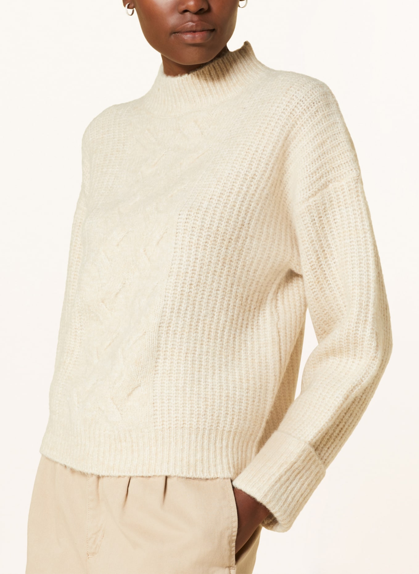 MSCH COPENHAGEN Sweater MSCHCHASTINE PEGGY, Color: CREAM (Image 4)