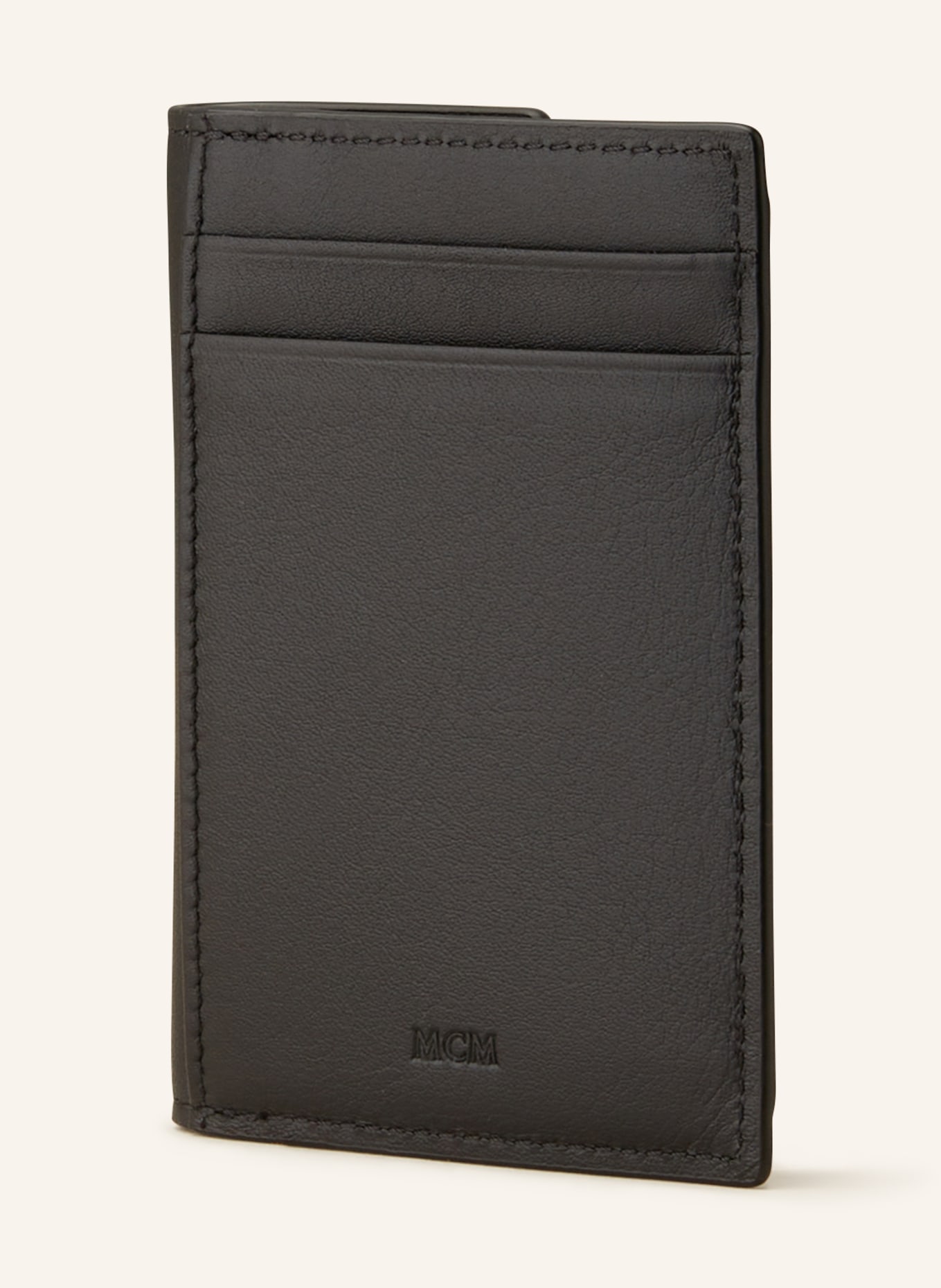 MCM Card case AREN with coin compartment, Color: BLACK (Image 2)