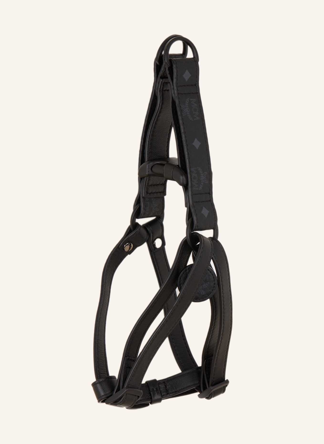 MCM Dog harness VISETOS, Color: BLACK (Image 2)