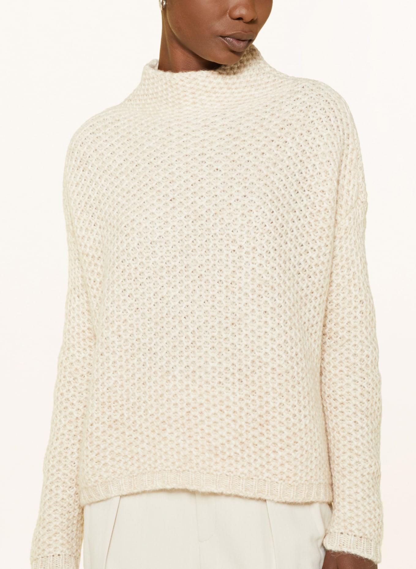 HUGO Sweater SAFINEYNA, Color: ECRU (Image 4)