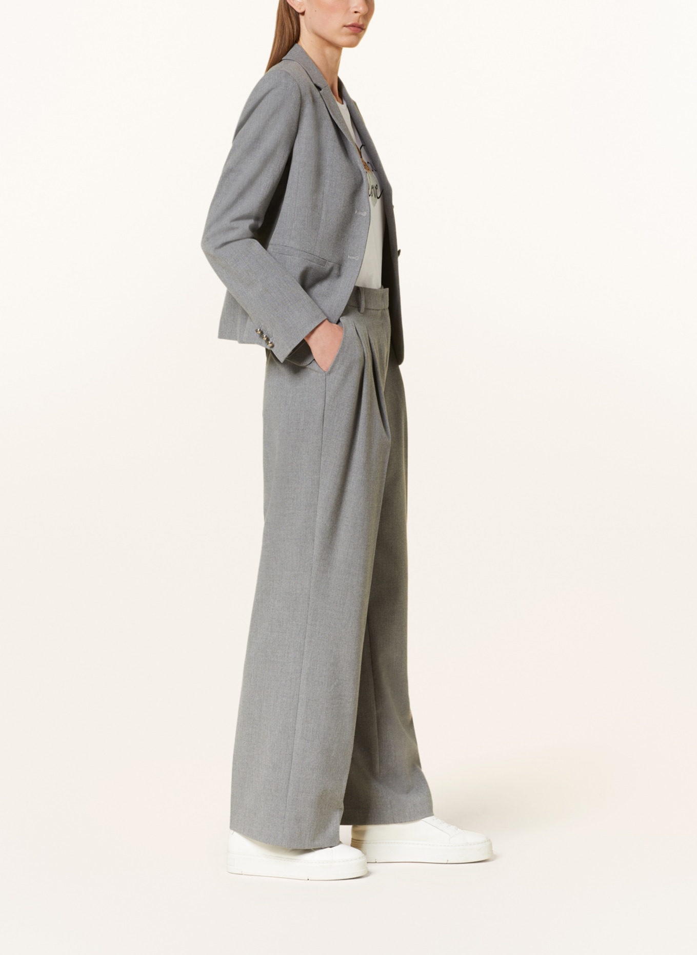 MORE & MORE Trousers, Color: GRAY (Image 4)