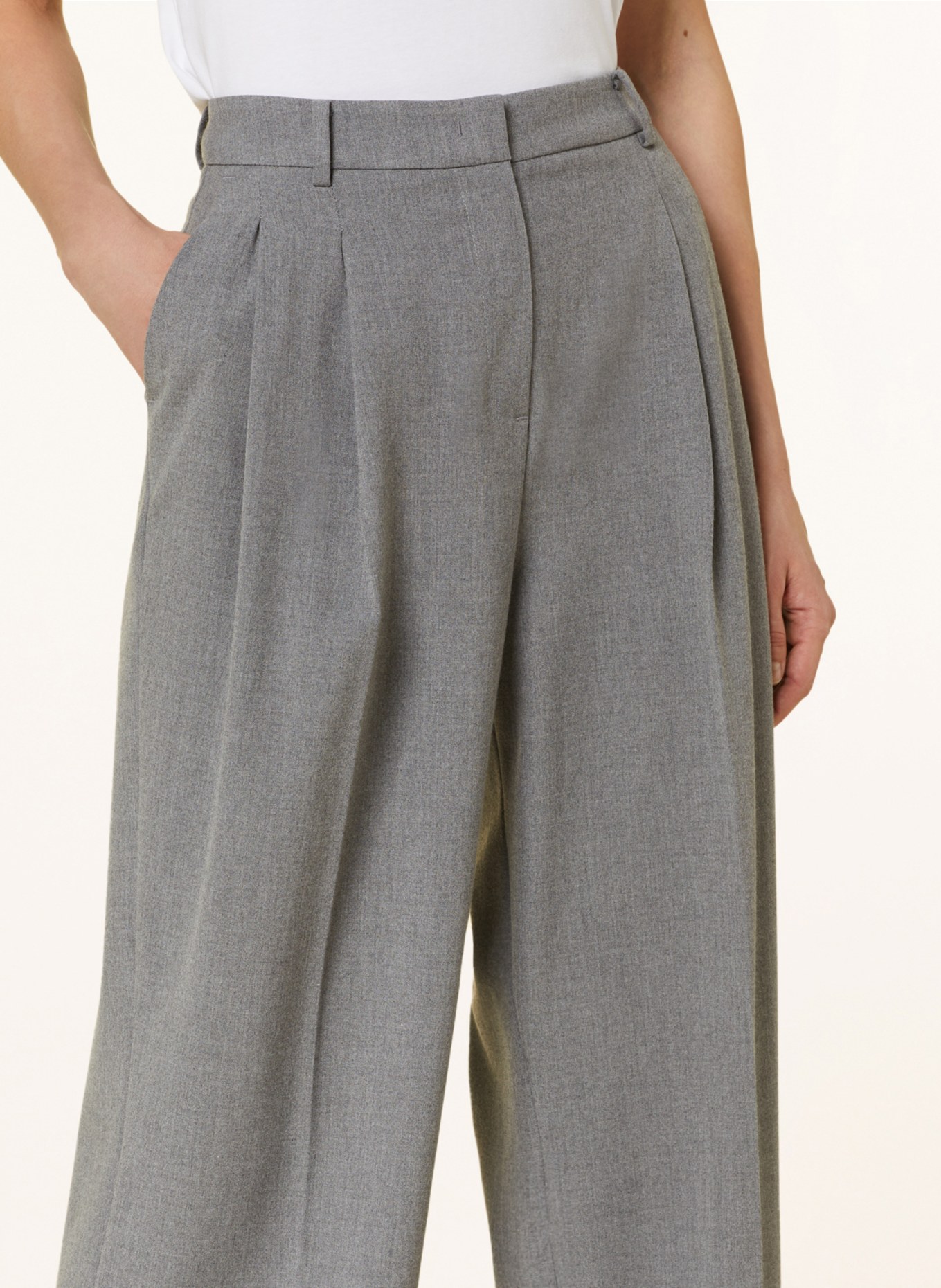 MORE & MORE Trousers, Color: GRAY (Image 5)