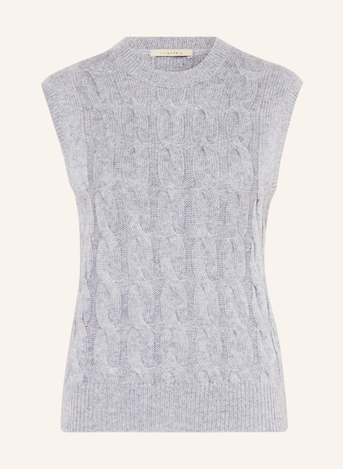 lilienfels Sweater vest with cashmere, Color: GRAY (Image 1)