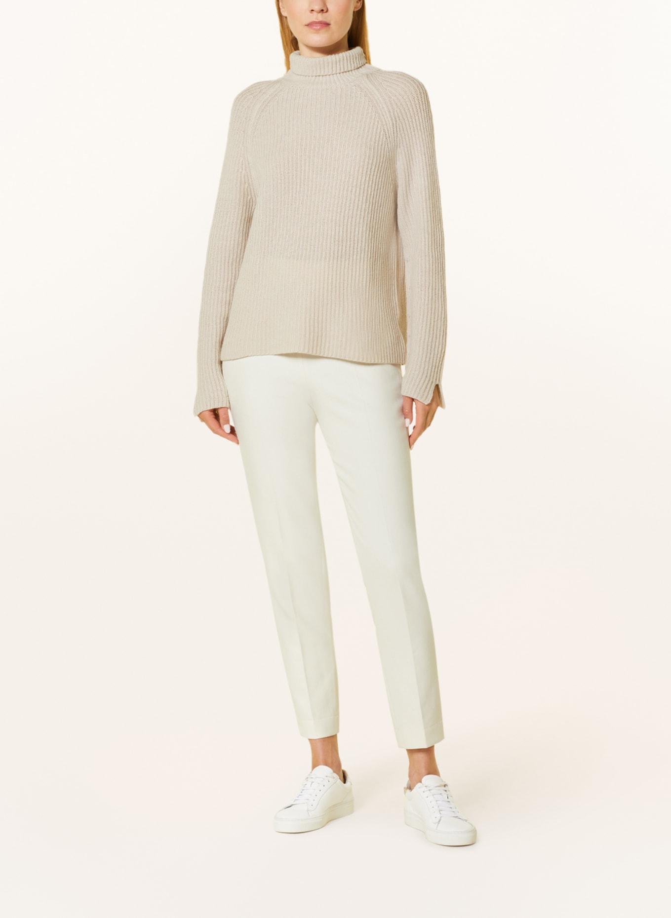 lilienfels Sweater with cashmere, Color: CREAM (Image 2)