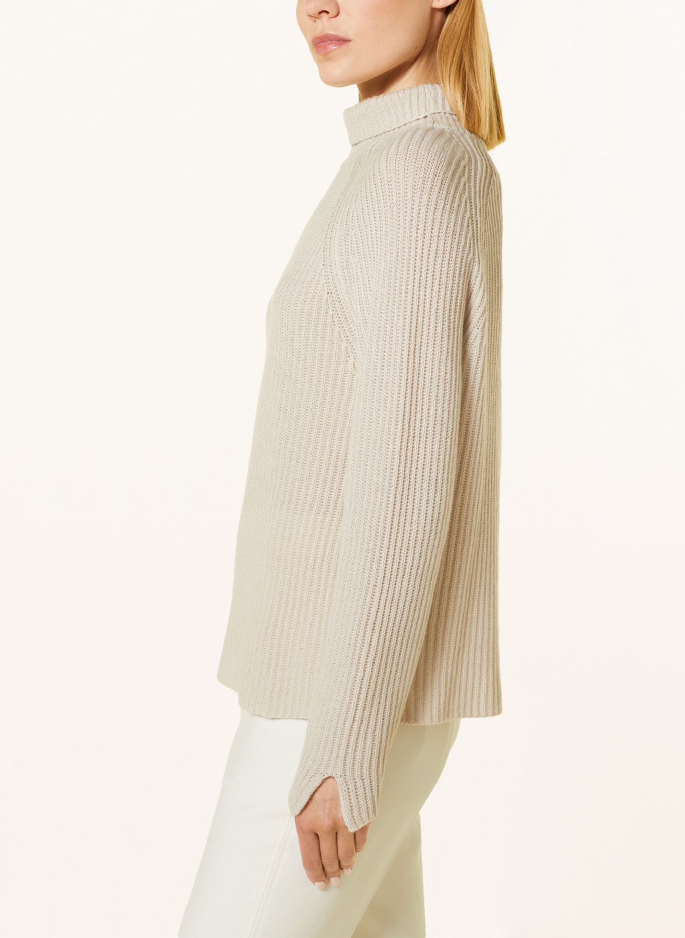 lilienfels Sweater with cashmere, Color: CREAM (Image 4)