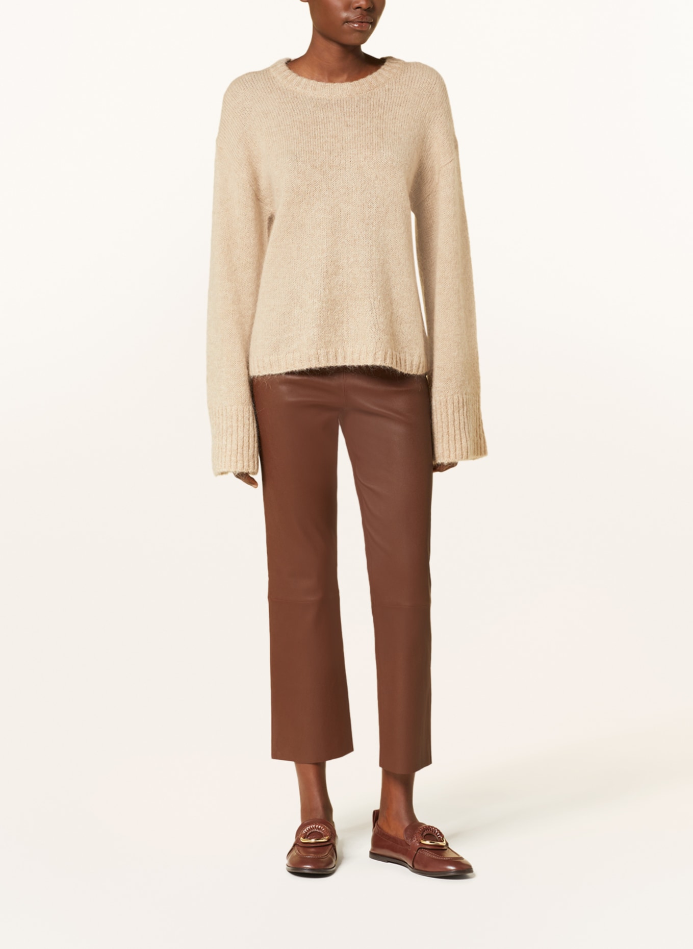 BY MALENE BIRGER Sweater CIERRA with mohair, Color: BEIGE (Image 2)