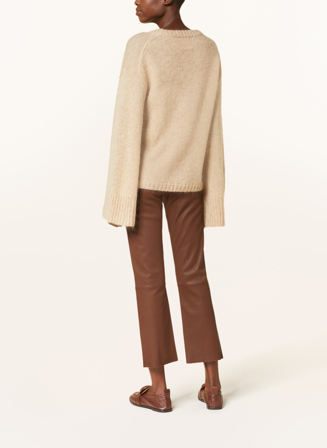 BY MALENE BIRGER Sweater CIERRA with mohair, Color: BEIGE (Image 3)