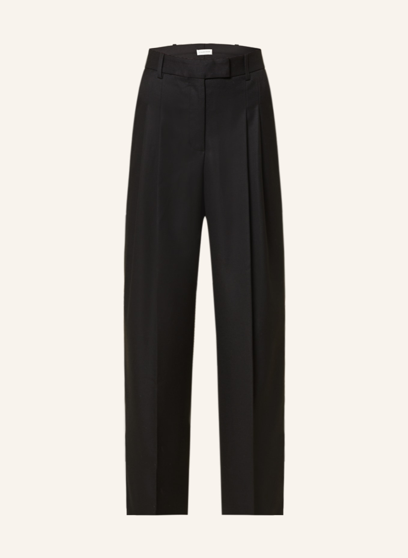 BY MALENE BIRGER Wide leg trousers CYMBARIA, Color: BLACK (Image 1)