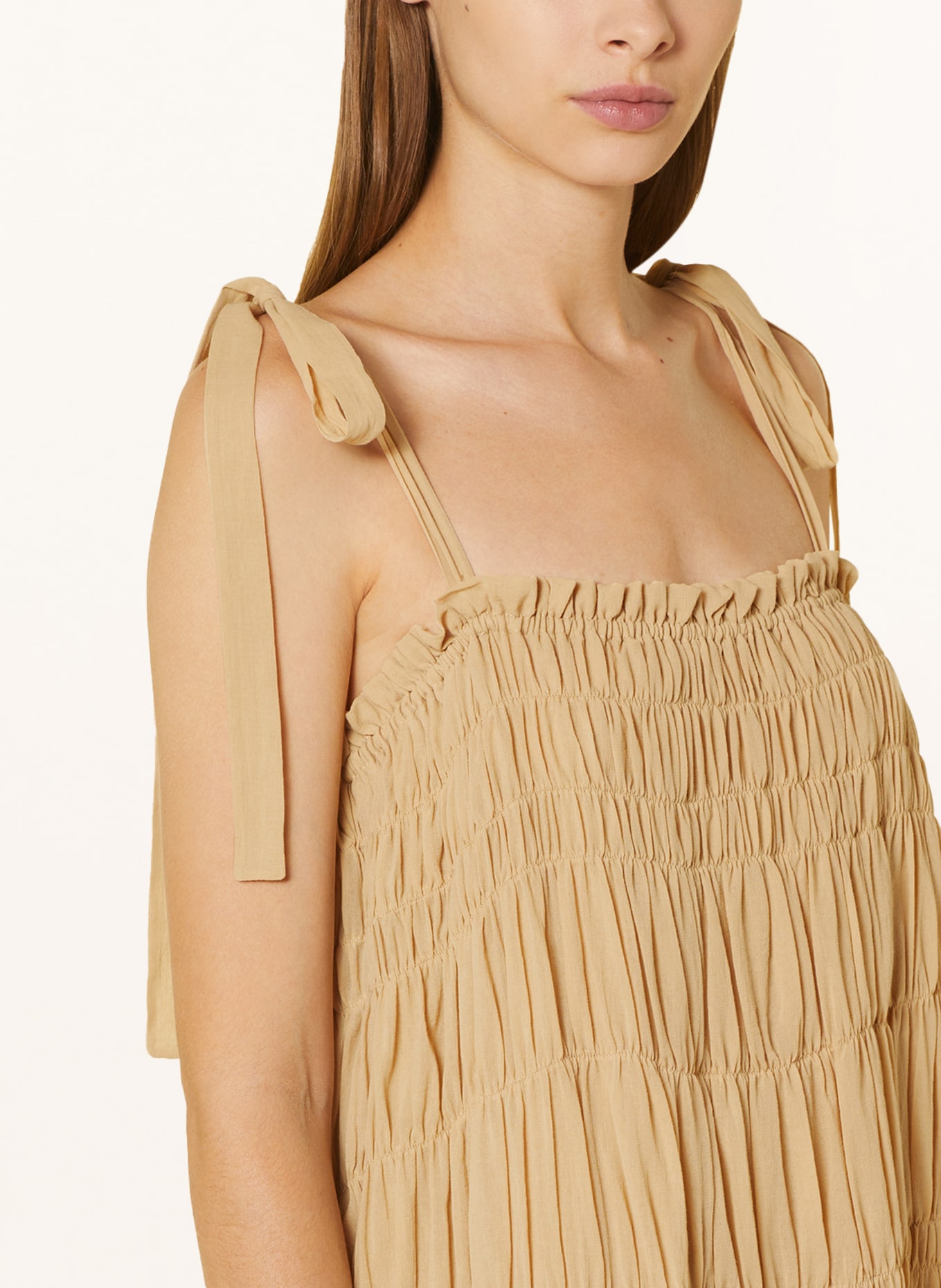 BY MALENE BIRGER Dress VYRA, Color: LIGHT BROWN (Image 4)