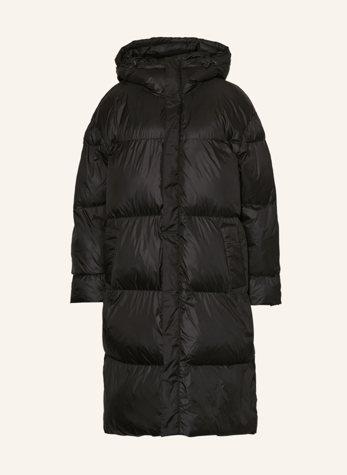 DIESEL Quilted coat TAKRY, Color: BLACK (Image 1)