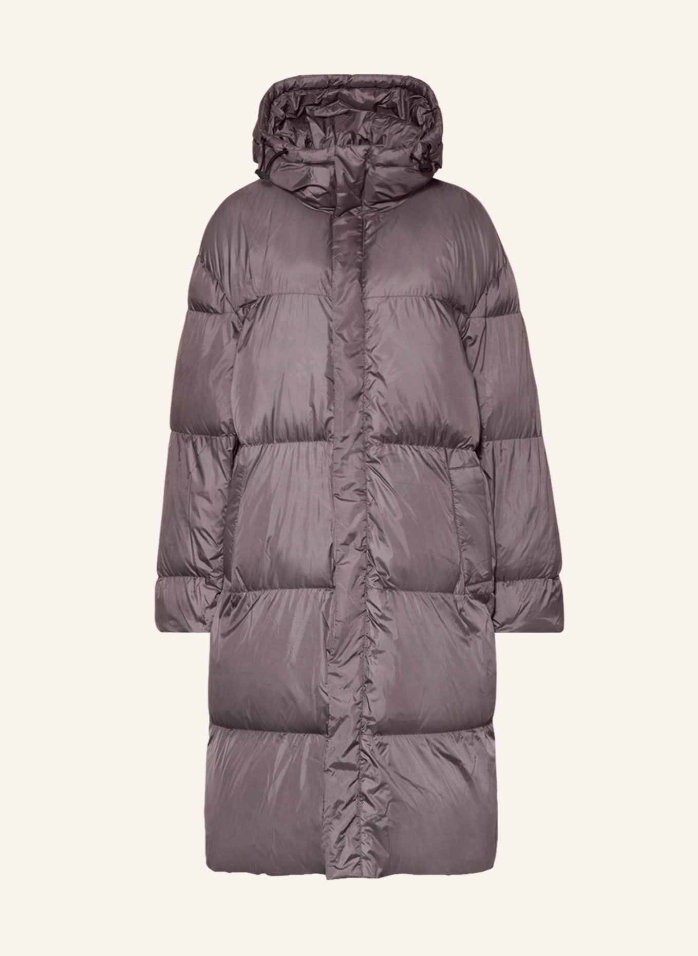 DIESEL Quilted coat TAKRY: GRAY