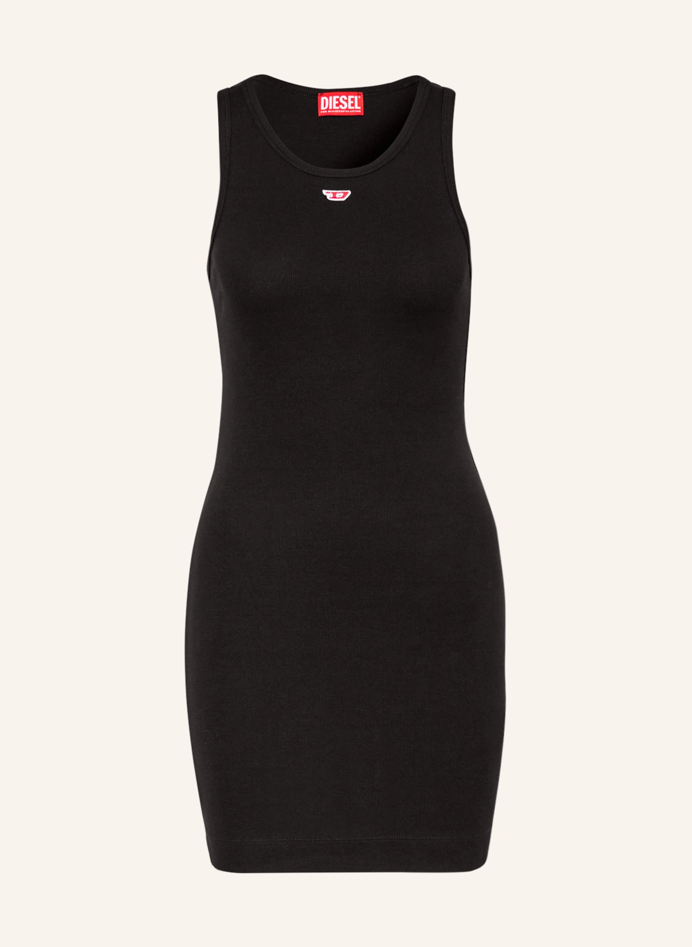 DIESEL Dress, Color: BLACK (Image 1)