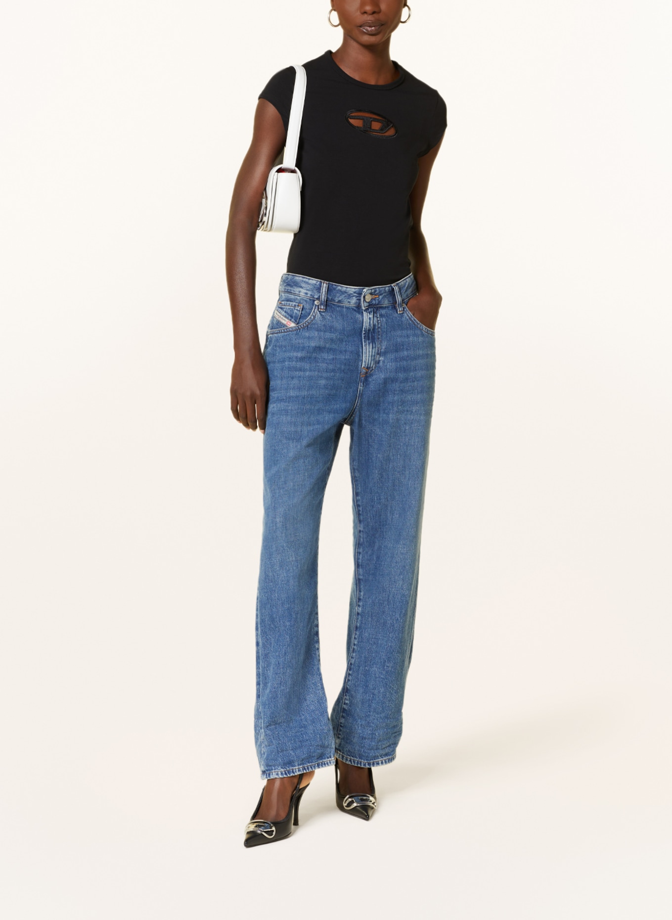 DIESEL Flared jeans 1999 REGGY, Color: 01 DENIM (Image 2)