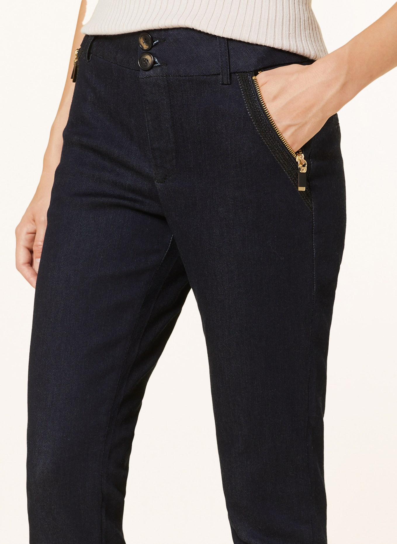 MOS MOSH Skinny Jeans MMMILTON, Farbe: 447 DARK BLUE (Bild 5)